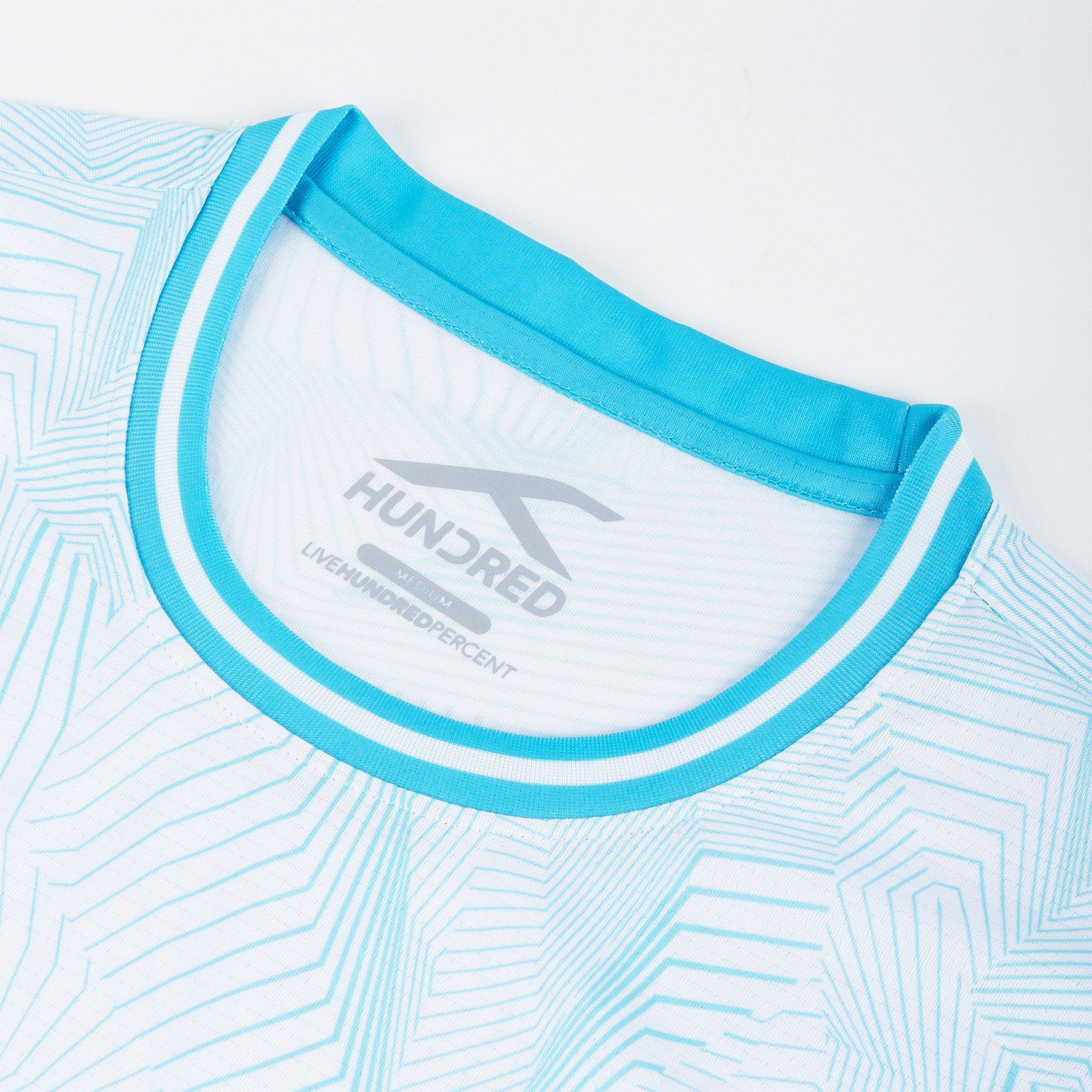 White - Hundred - Performance T-Shirt Mens - 3