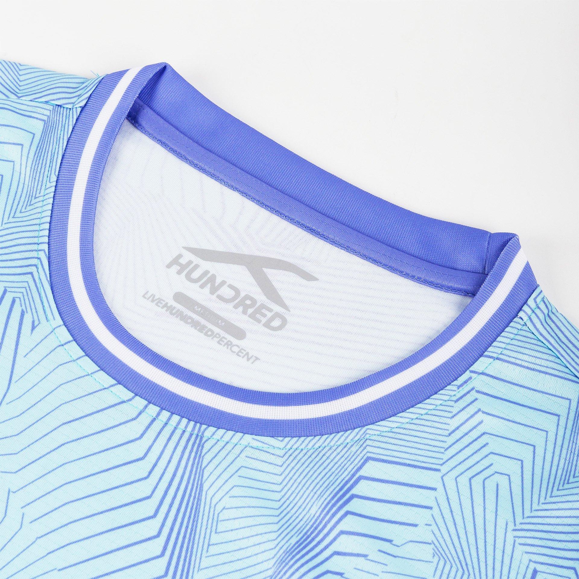 Light Blue - Hundred - Performance T-Shirt Mens - 3