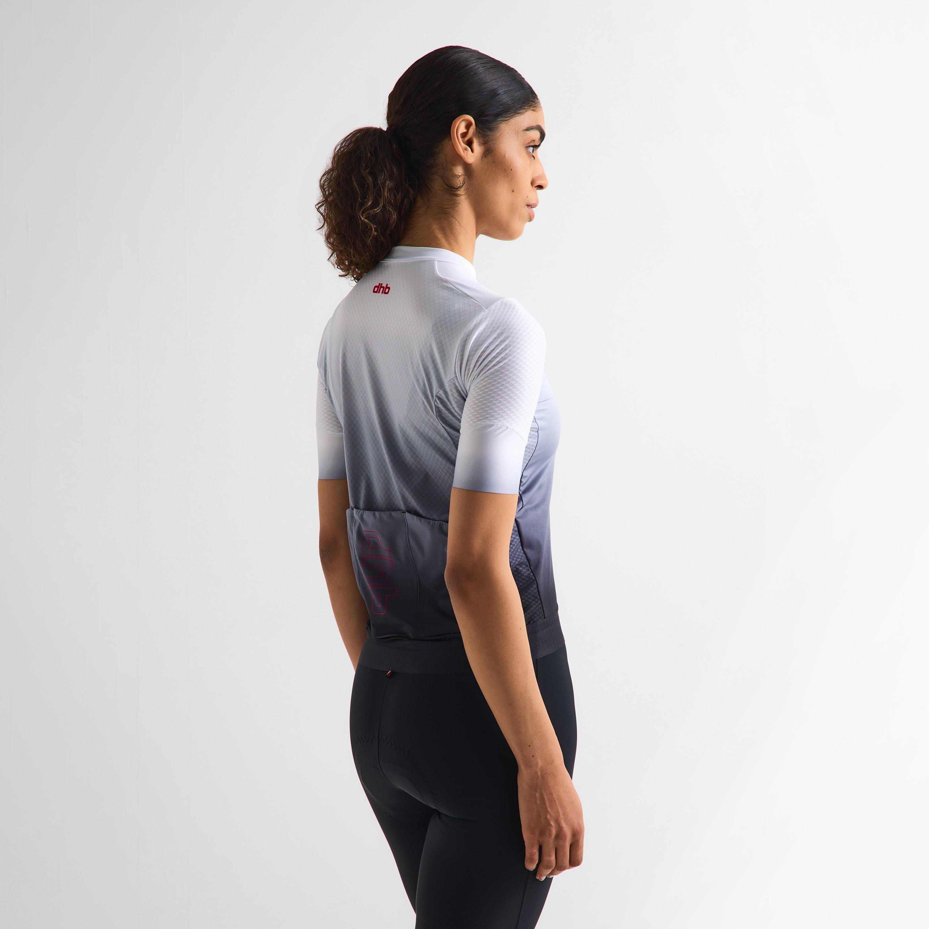 Bijeli izbljeđivanje - Dhb - Dhb Aeron Short Sleeve Jersey 3.0 Unisex - 11