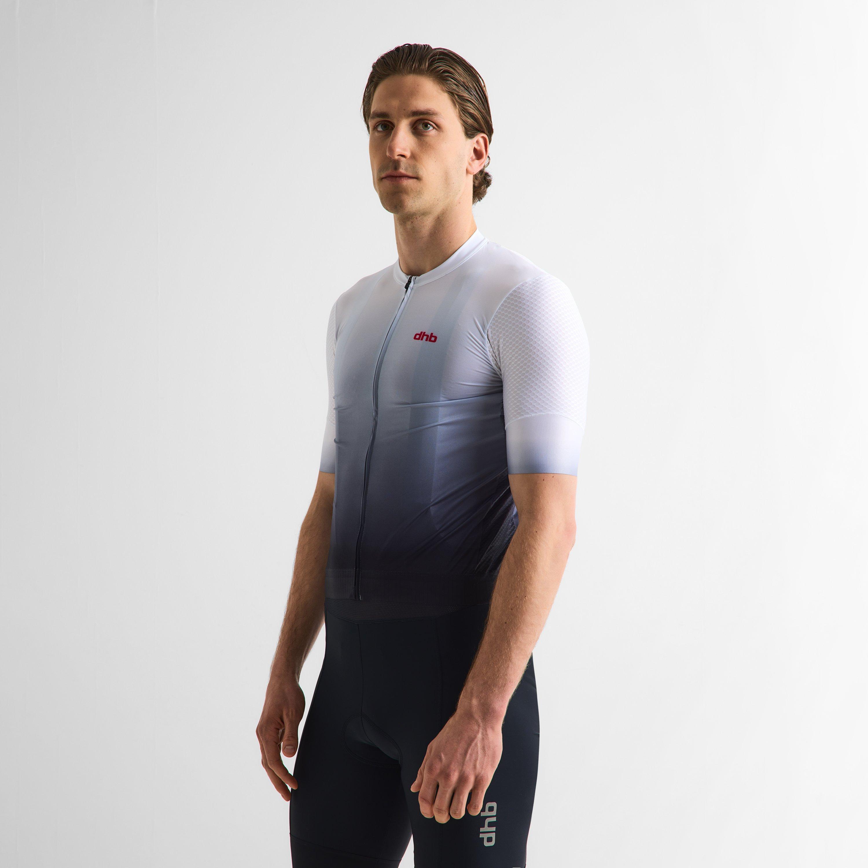 Bijeli izbljeđivanje - Dhb - Dhb Aeron Short Sleeve Jersey 3.0 Unisex - 8