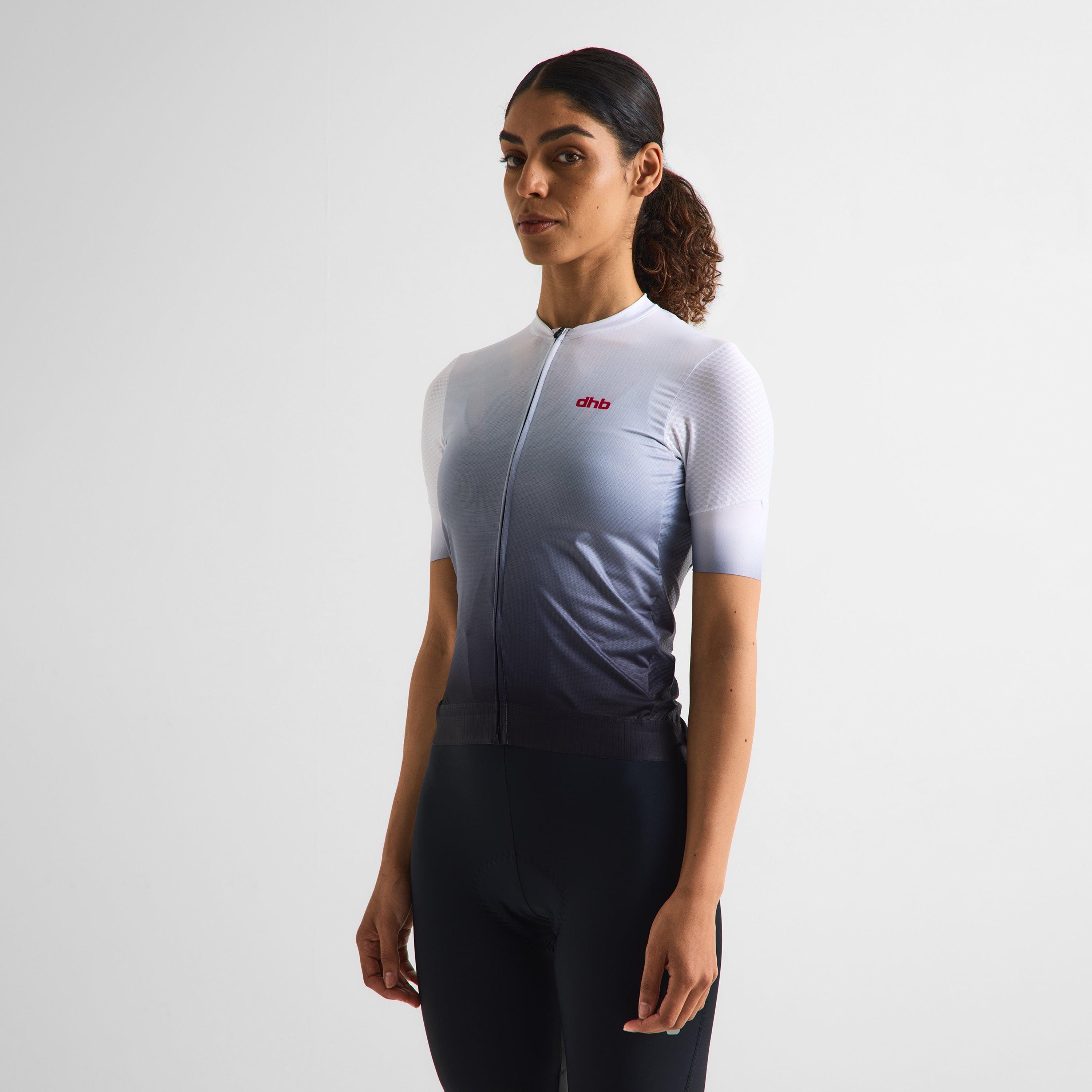 Bijeli izbljeđivanje - Dhb - Dhb Aeron Short Sleeve Jersey 3.0 Unisex - 10