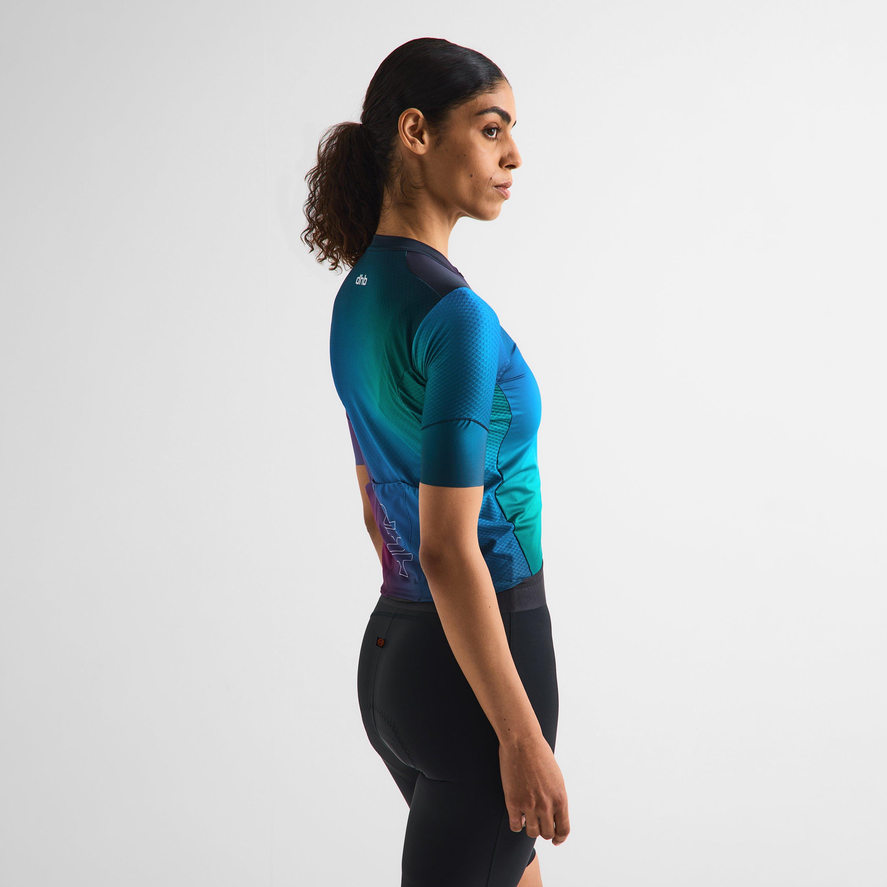 Purple Multi - Dhb - Dhb Aeron Short Sleeve Jersey 3.0 Unisex - 11