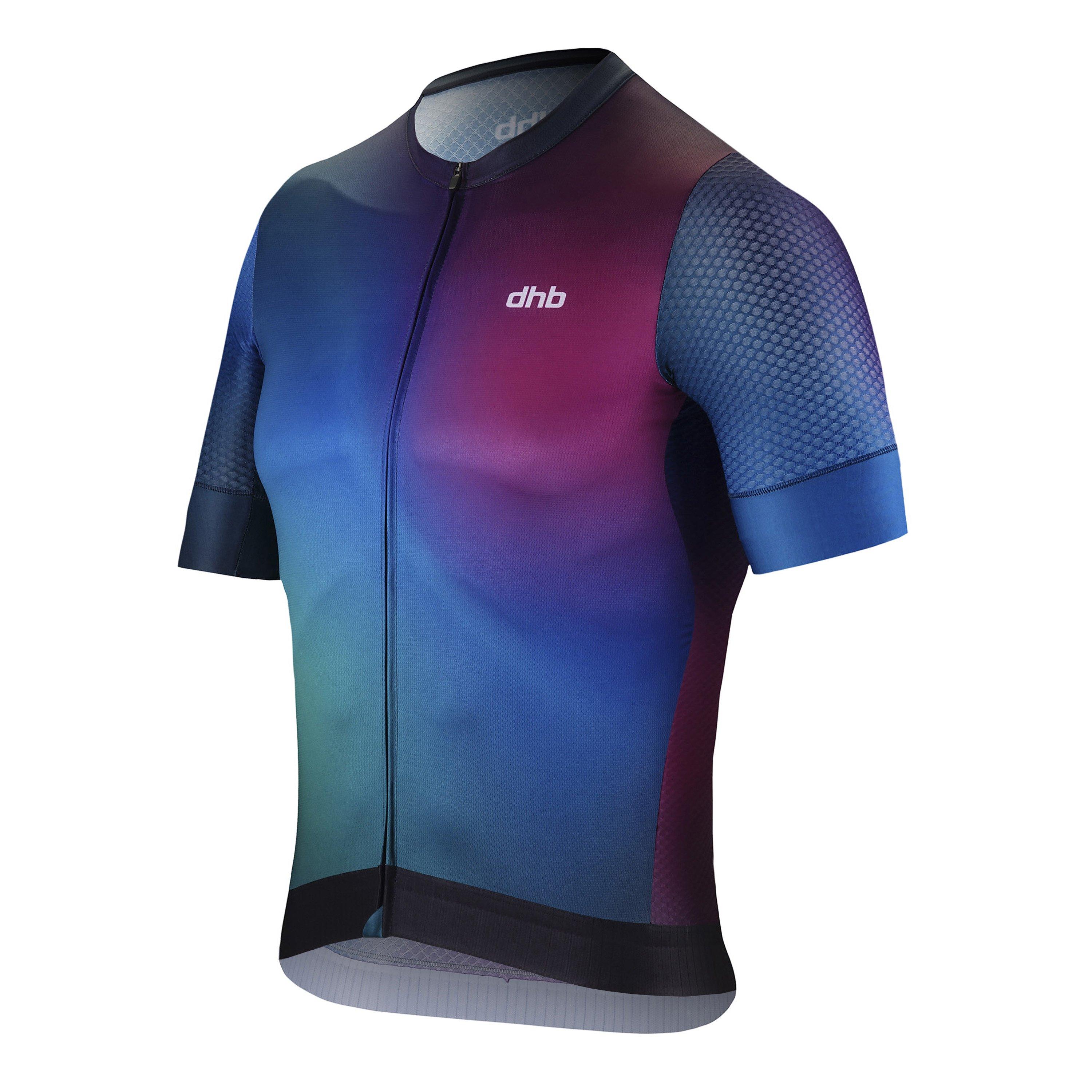 Lilla Multi - Dhb - Dhb Aeron Short Sleeve Jersey 3.0 - 3
