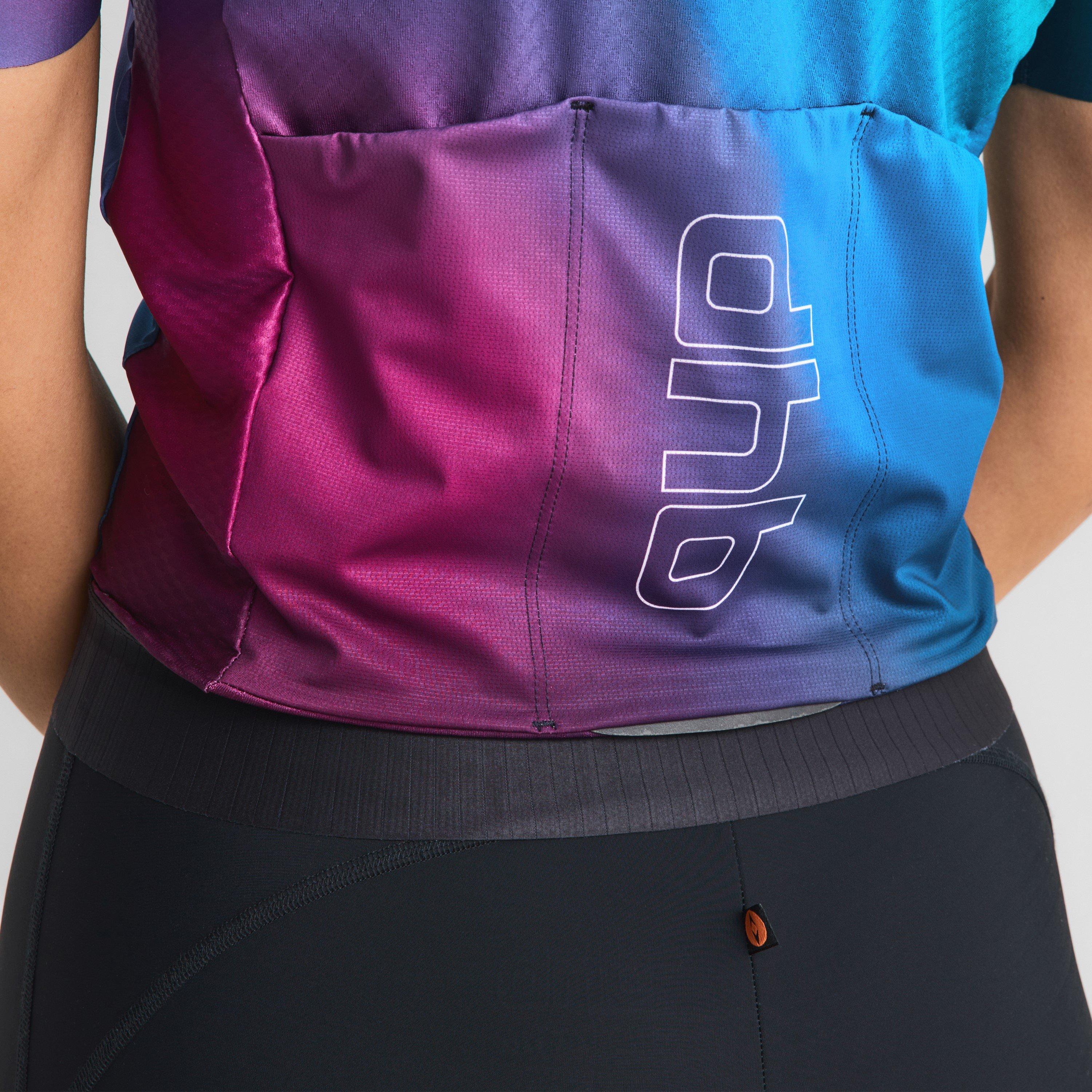 Purple Multi - Dhb - Dhb Aeron Short Sleeve Jersey 3.0 Unisex - 6
