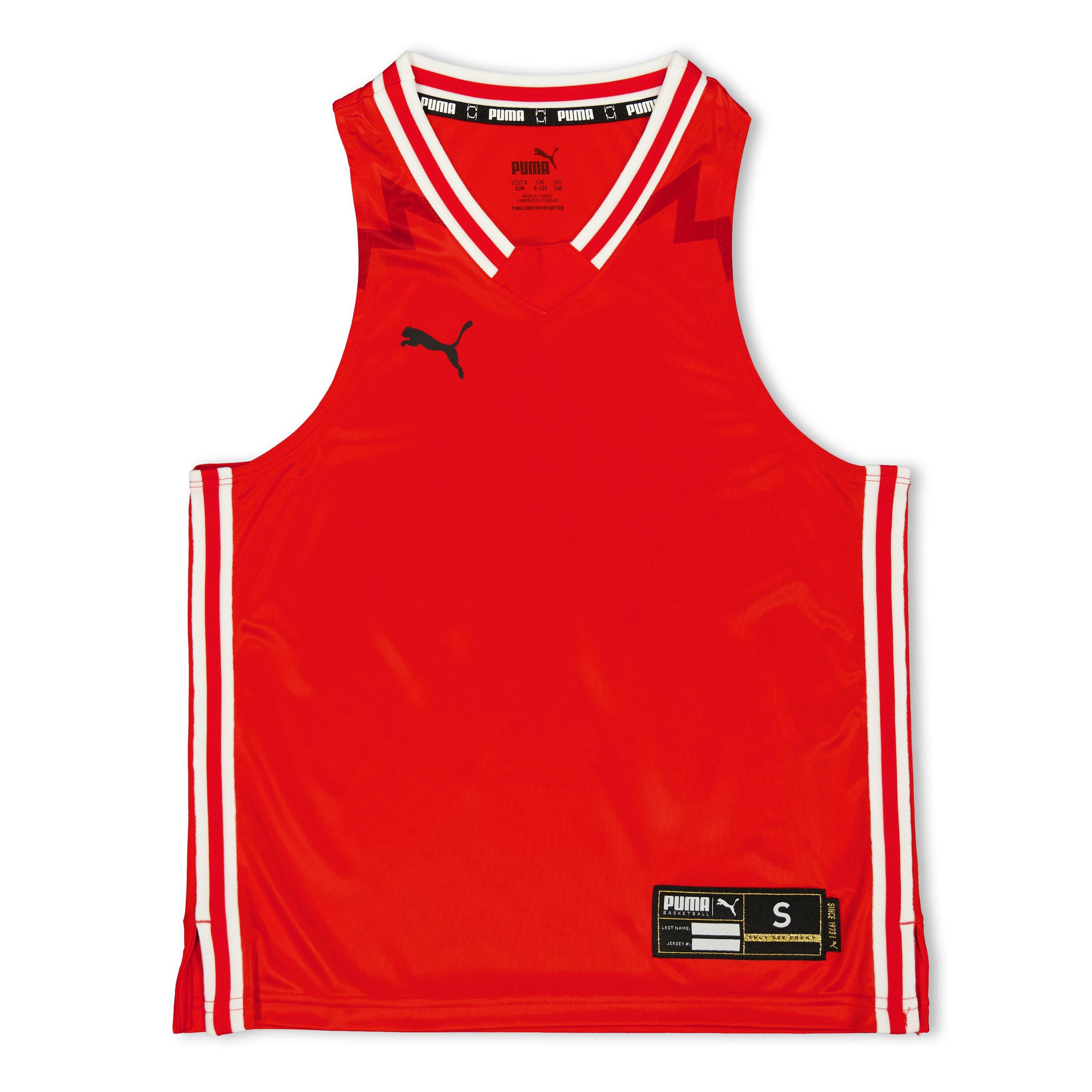 Puma Unisex Kids' Hoops Team Performance Basketball Jersey