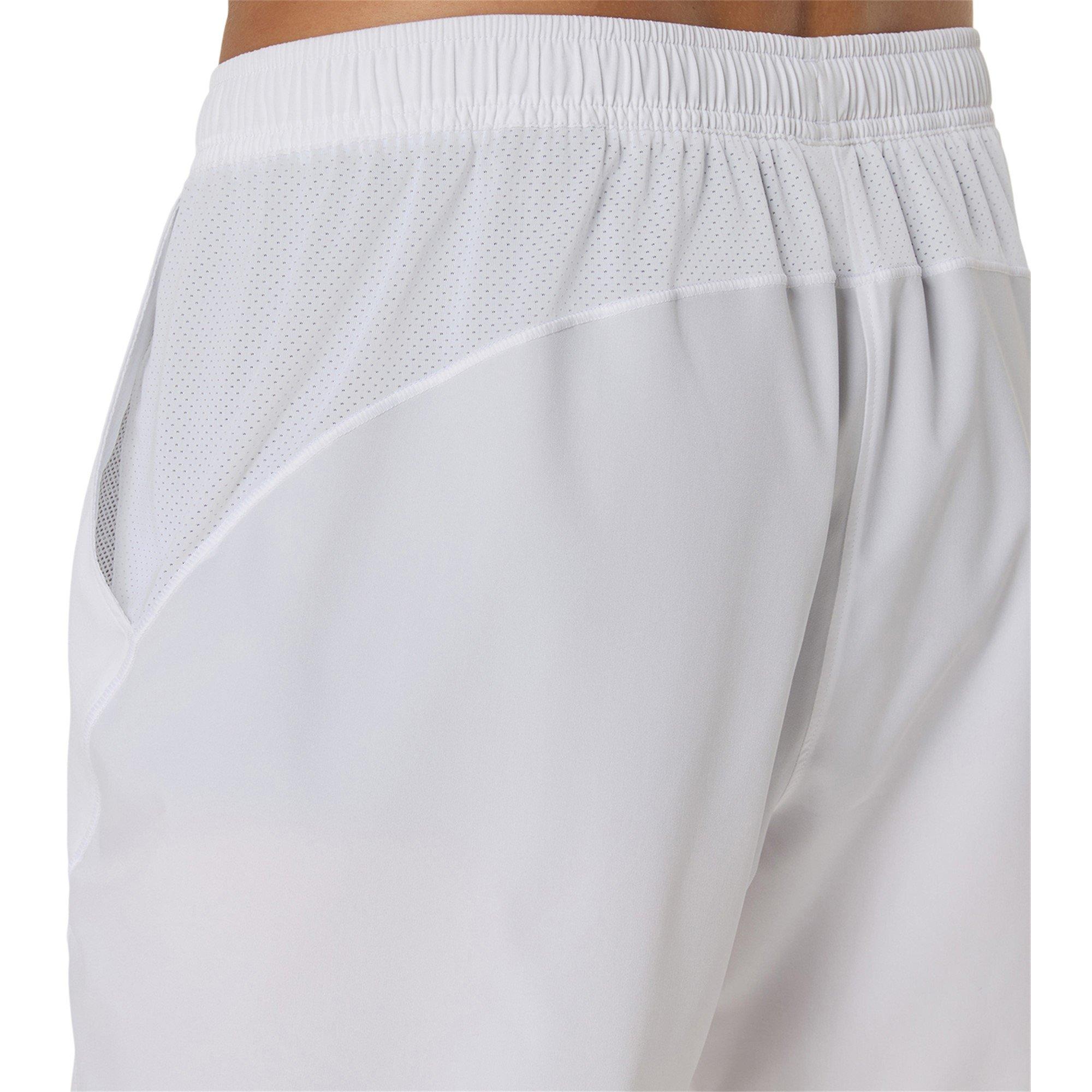 Brilliant White - Asics - Court 7-Inch Shorts Mens - 5