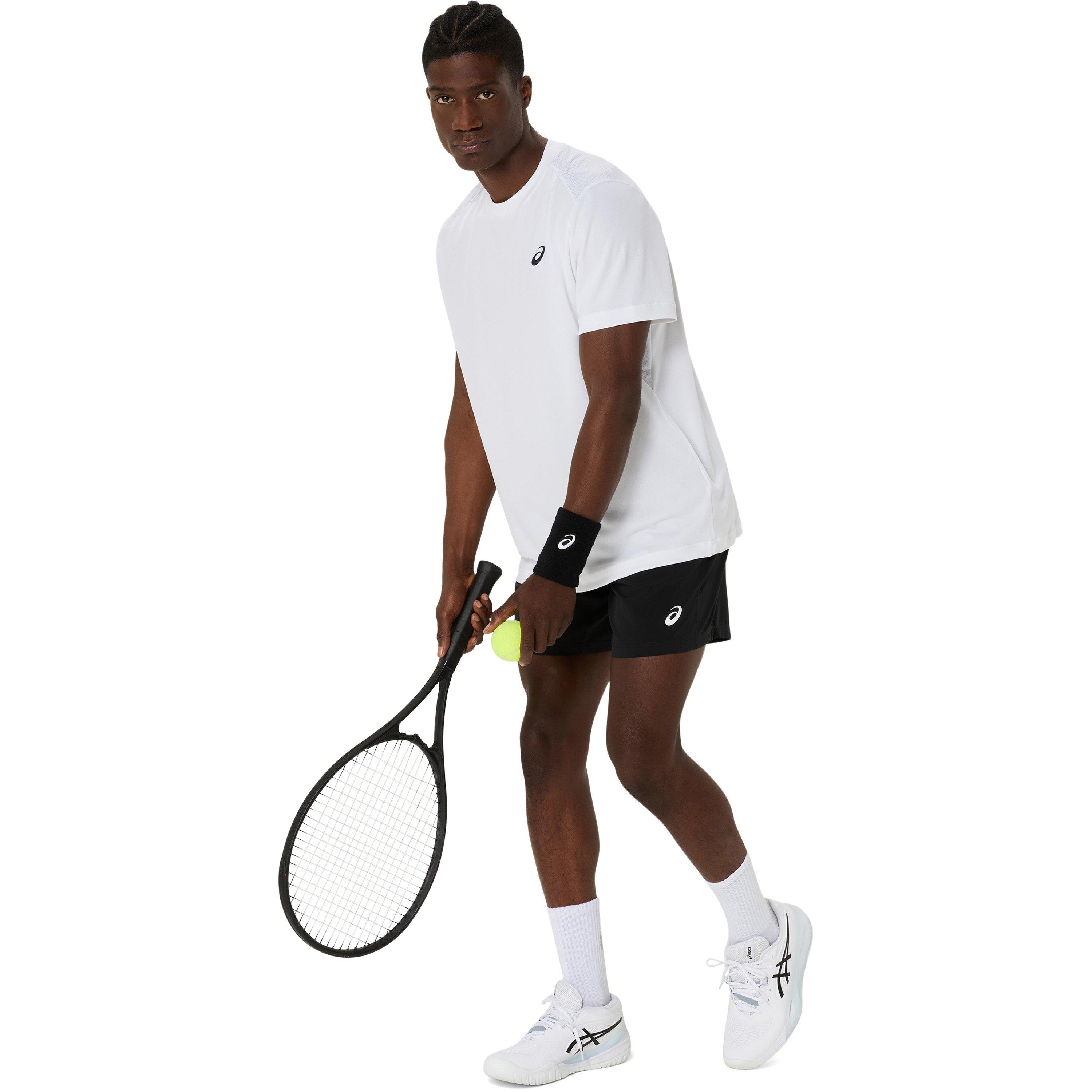 Perf Black - Asics - Court 7-Inch Shorts Mens - 4
