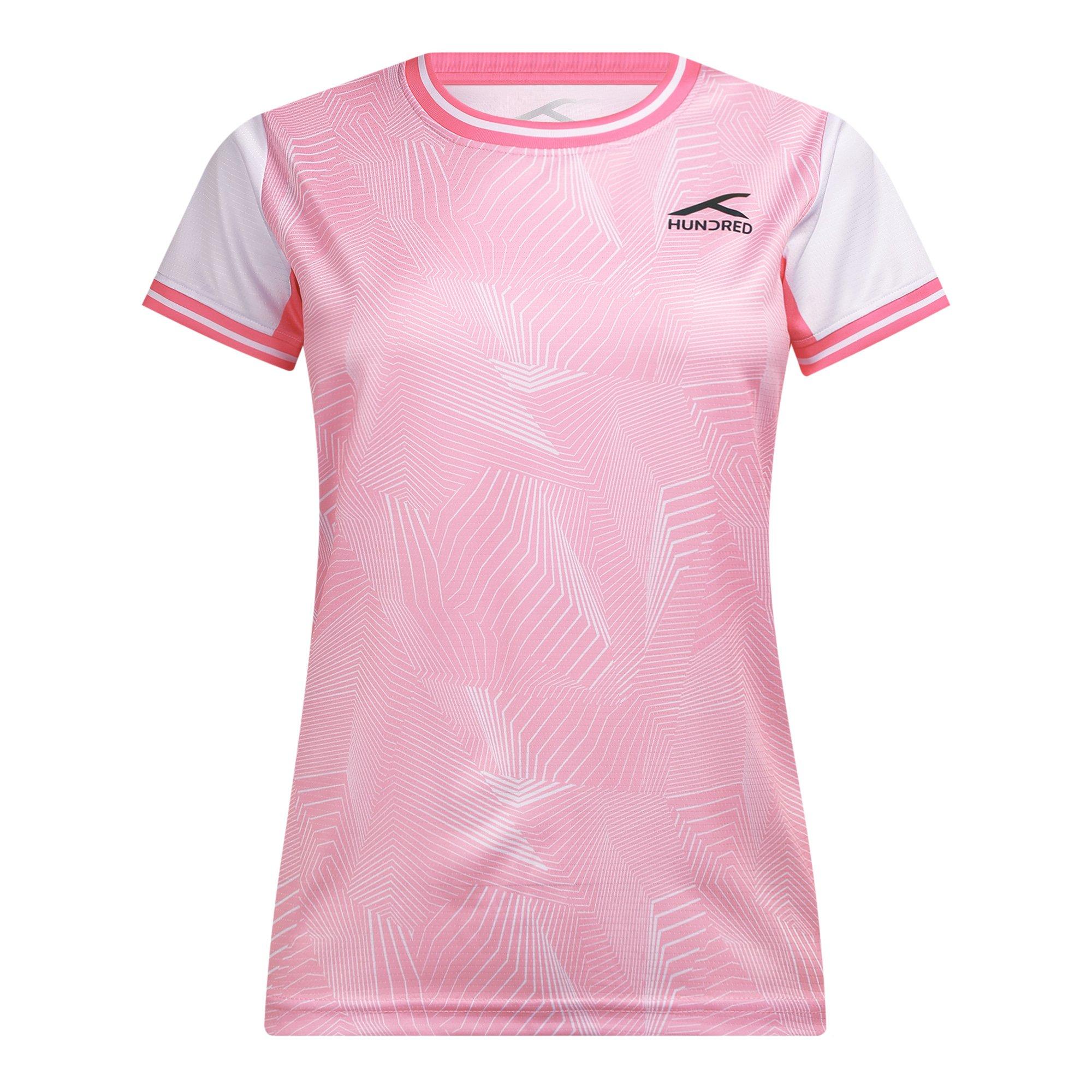 Pink - Hundred - RN Short Sleeve Performance T-Shirt - 1