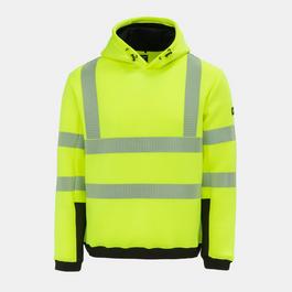 Dunlop Hi Vis Hoodie Mens