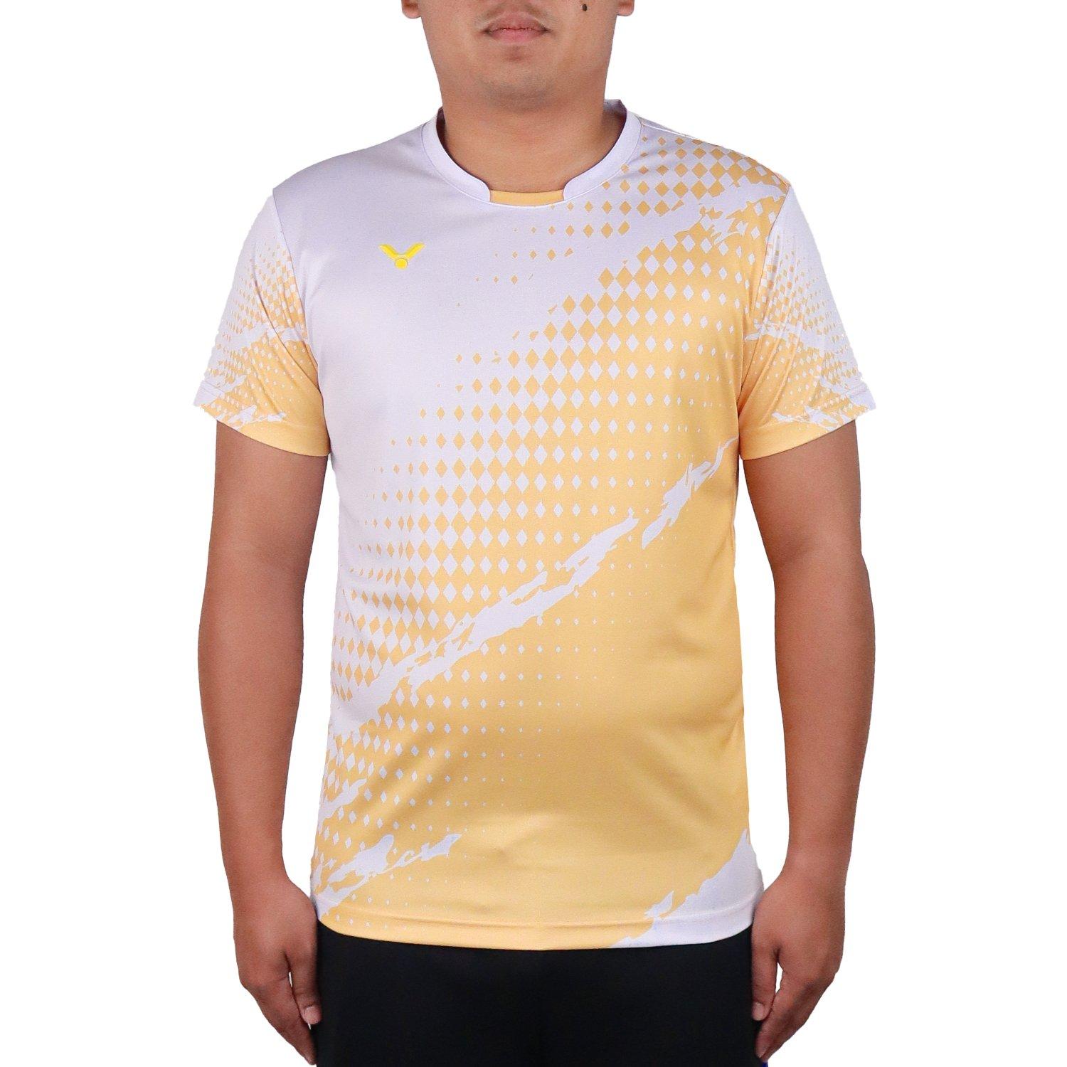 White - Victor - Short Sleeve Performance T-Shirt - 1