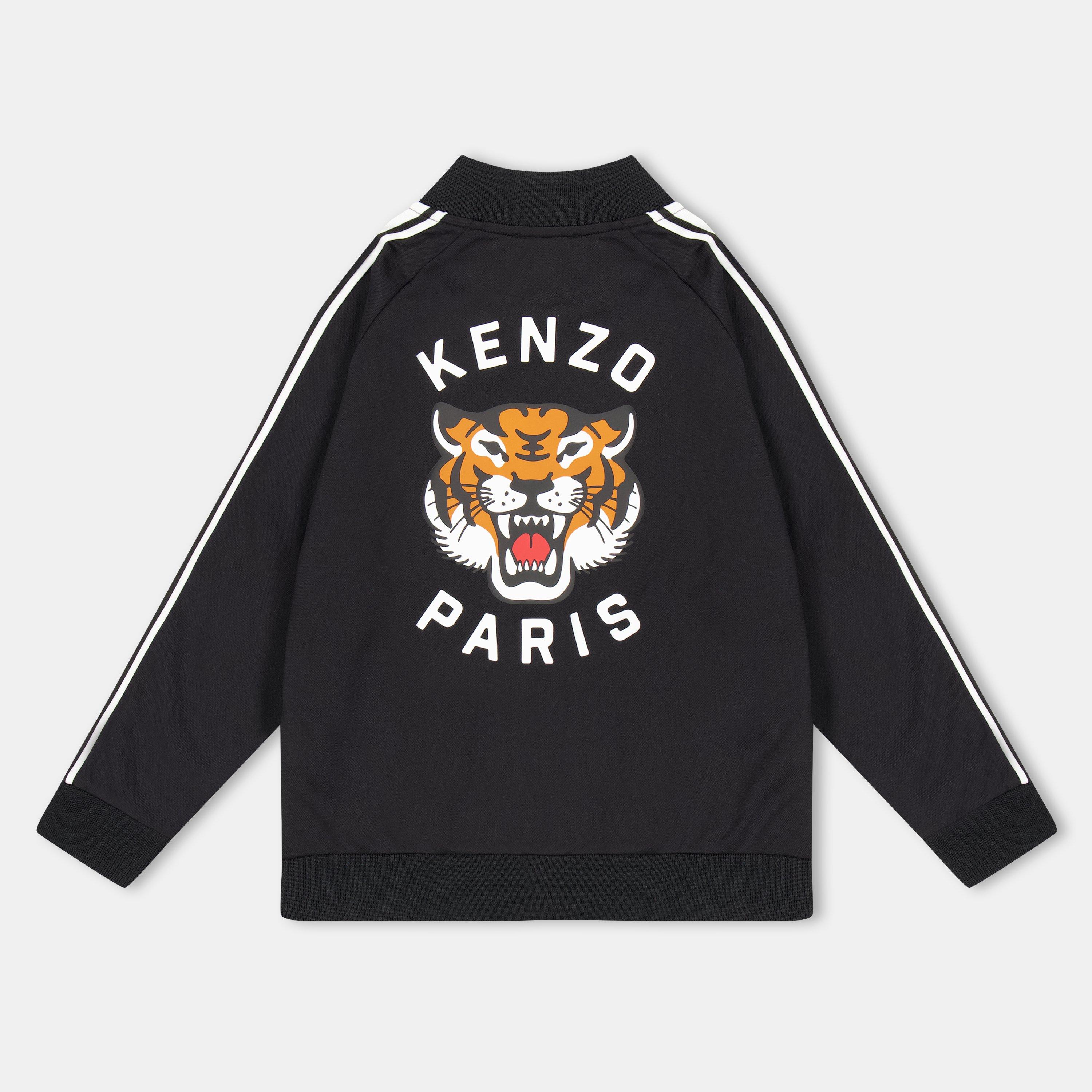 Dark Blue - Kenzo - Unisex Kids' Tiger Poly Tracksuit - 2