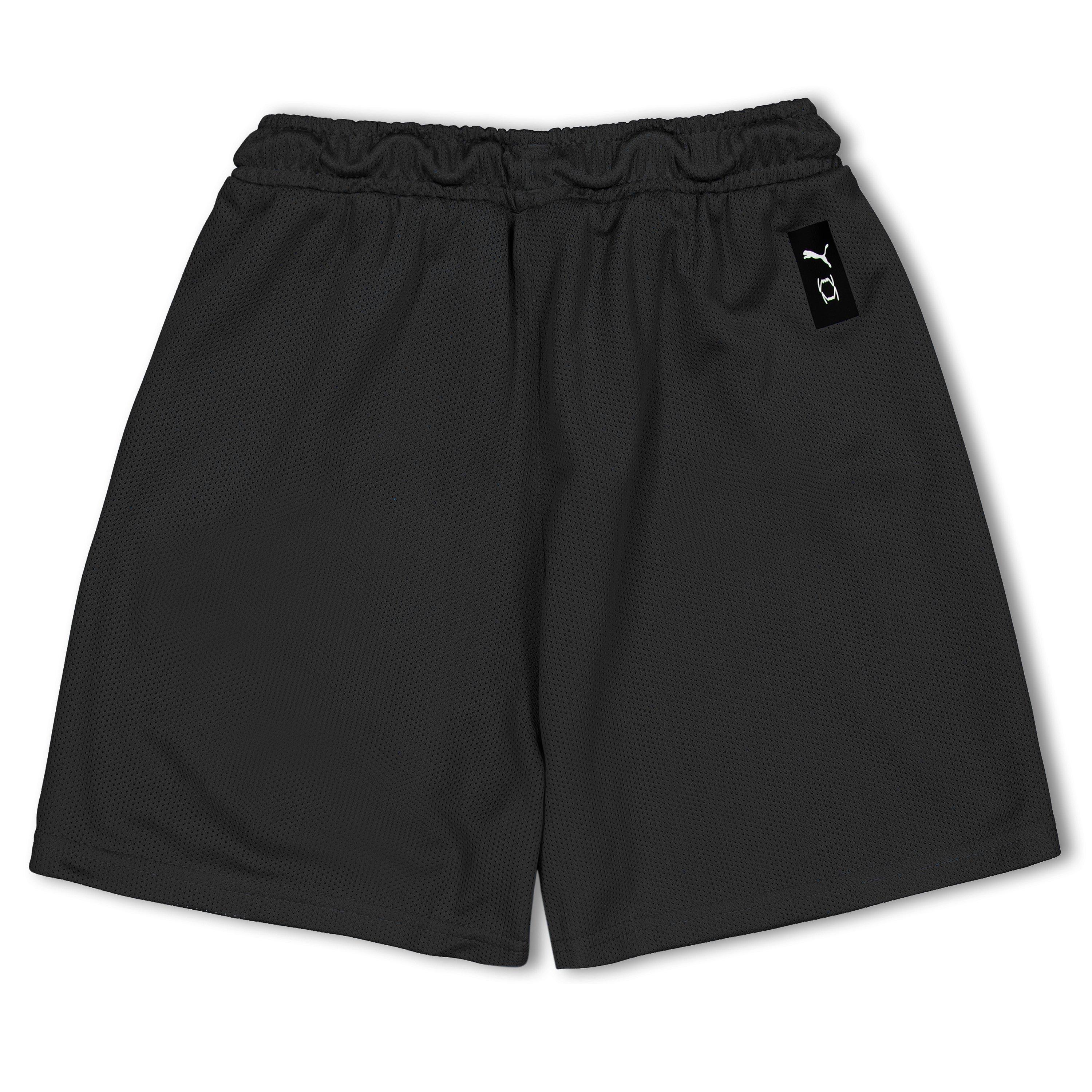 Puma Black - Puma - Kids' Hoops Team Junior Practice Basketball Shorts - 2