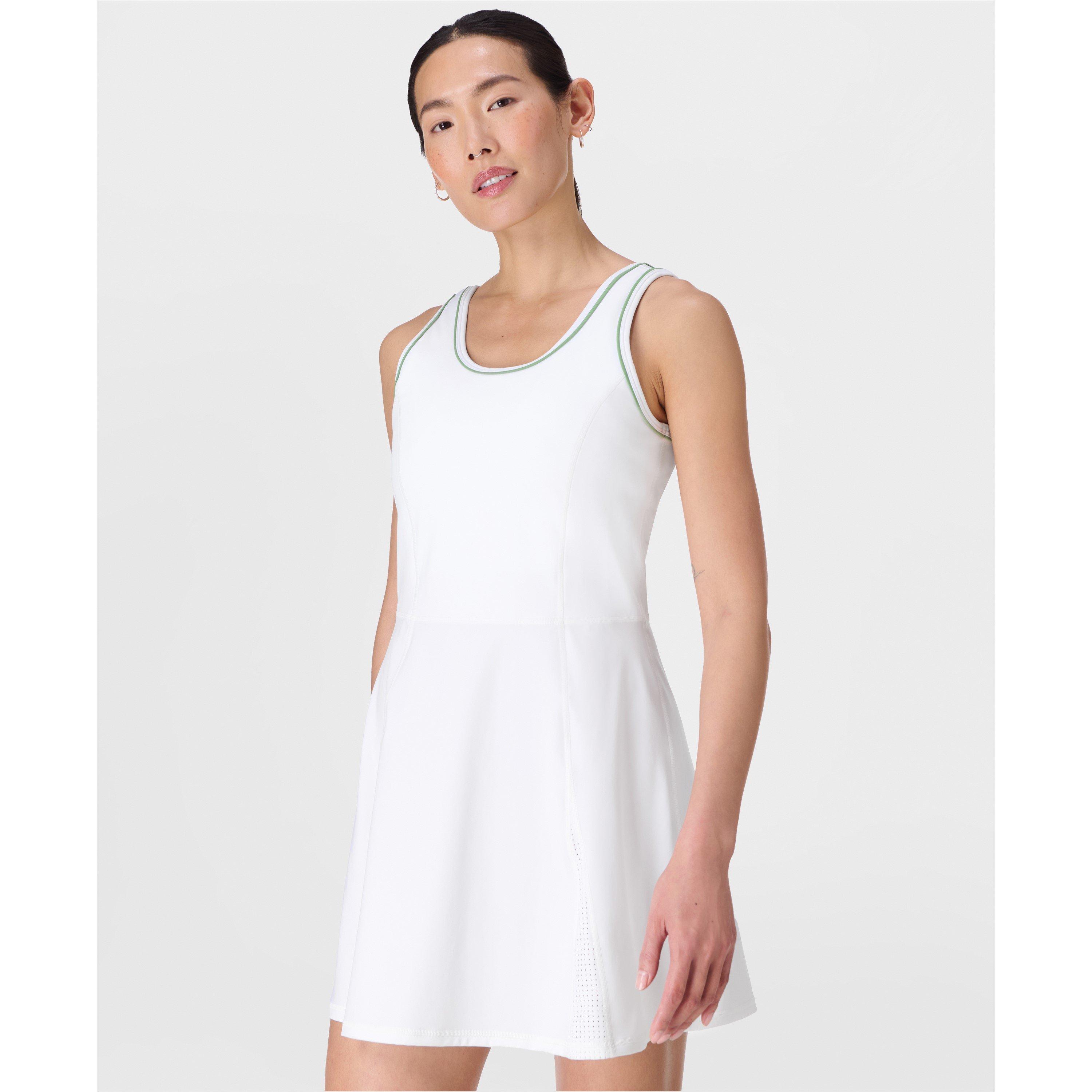 white - Sweaty Betty - Women's Power Tennis Dress - 3