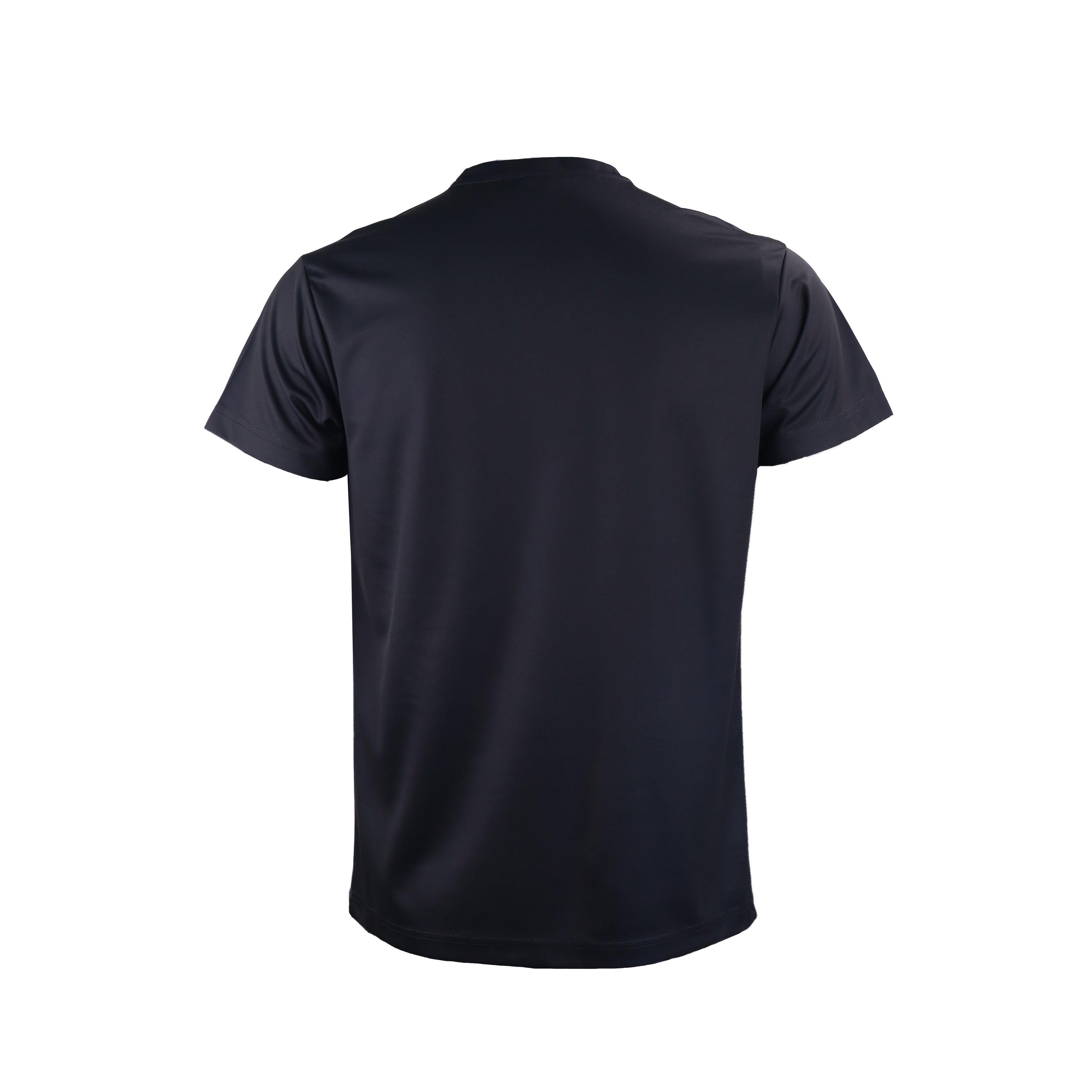 Black - Victor - Mens Graphic Short Sleeve T-Shirt - 2