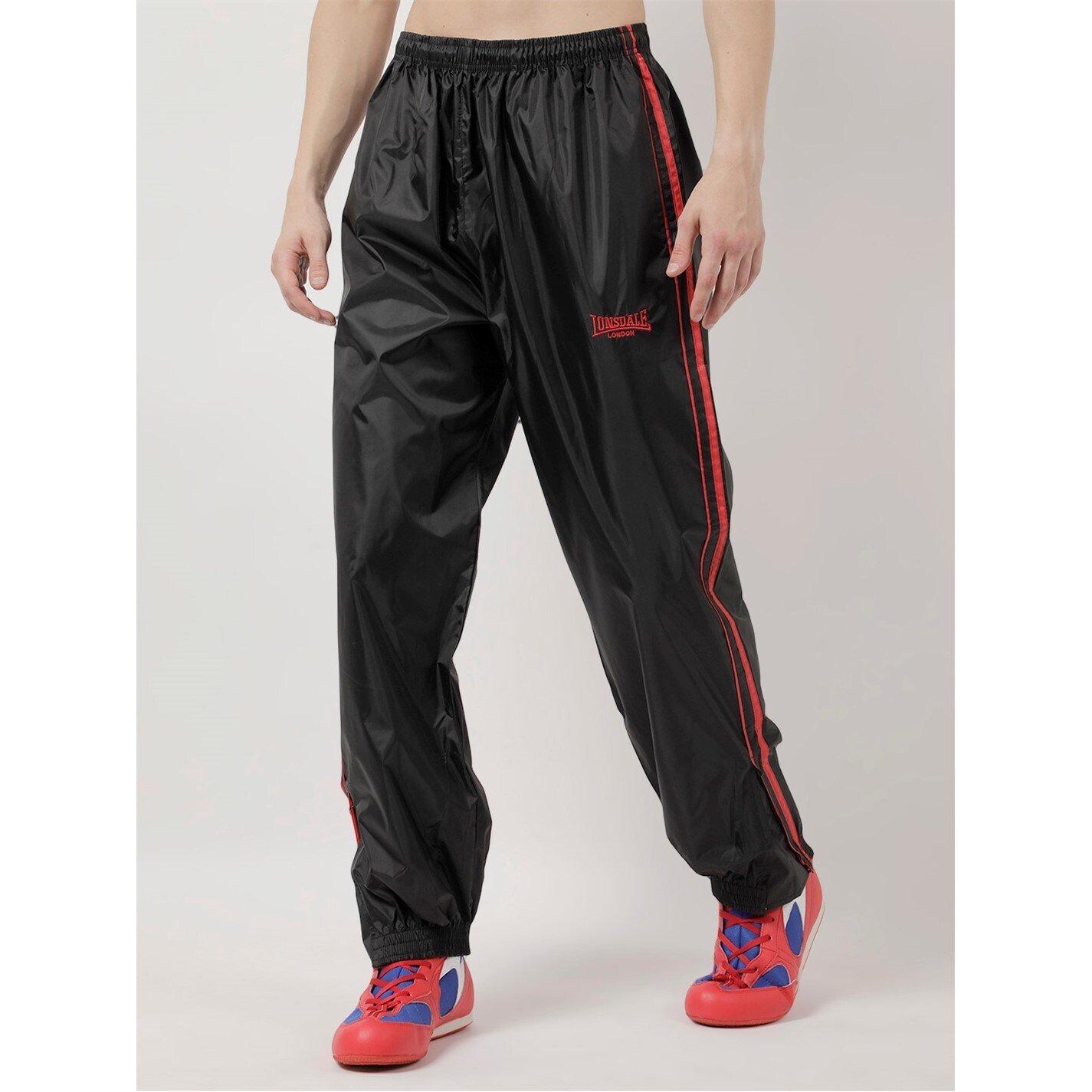 Black - Lonsdale - Sauna Suit Senior Round Neck - 2