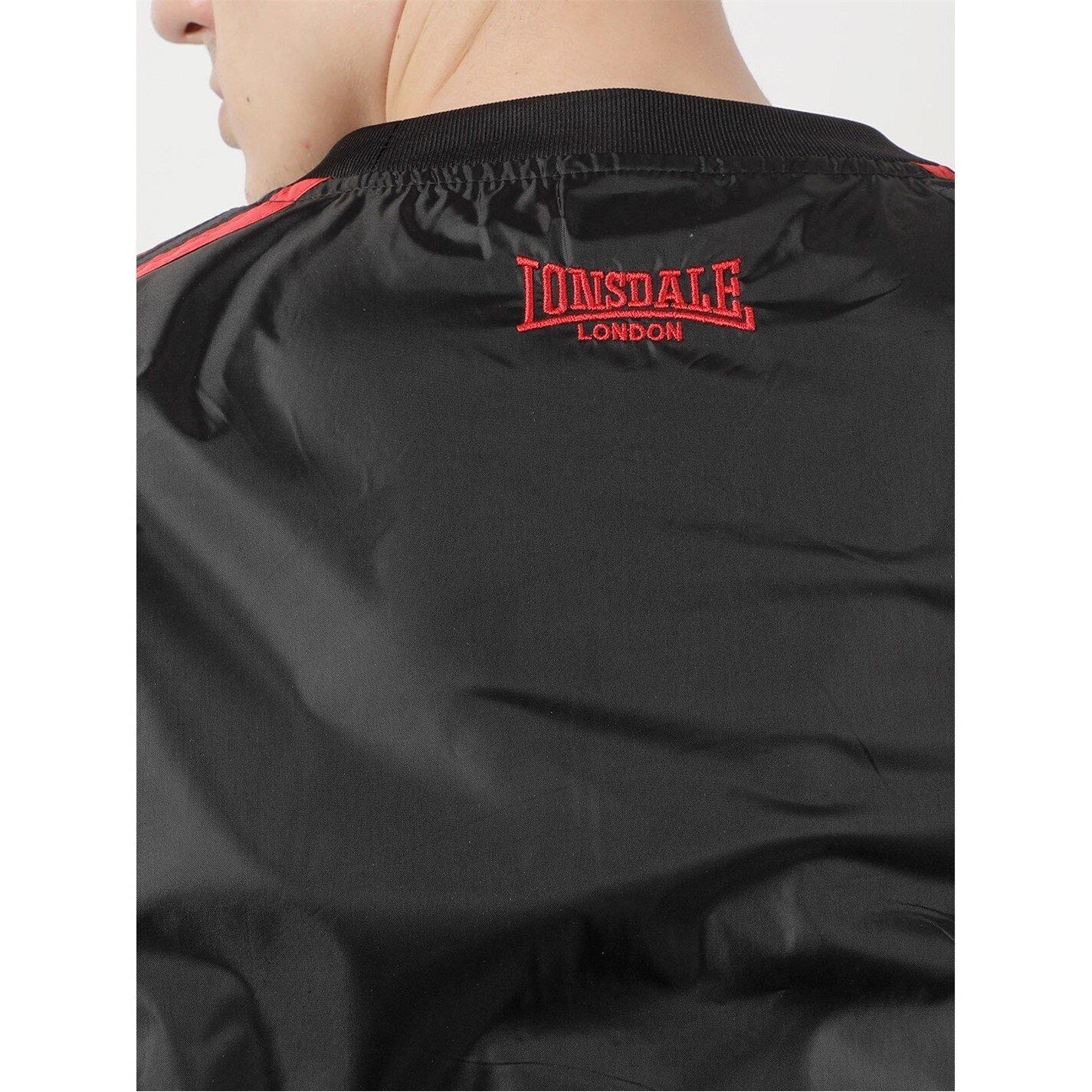 Black - Lonsdale - Sauna Suit Senior Round Neck - 5