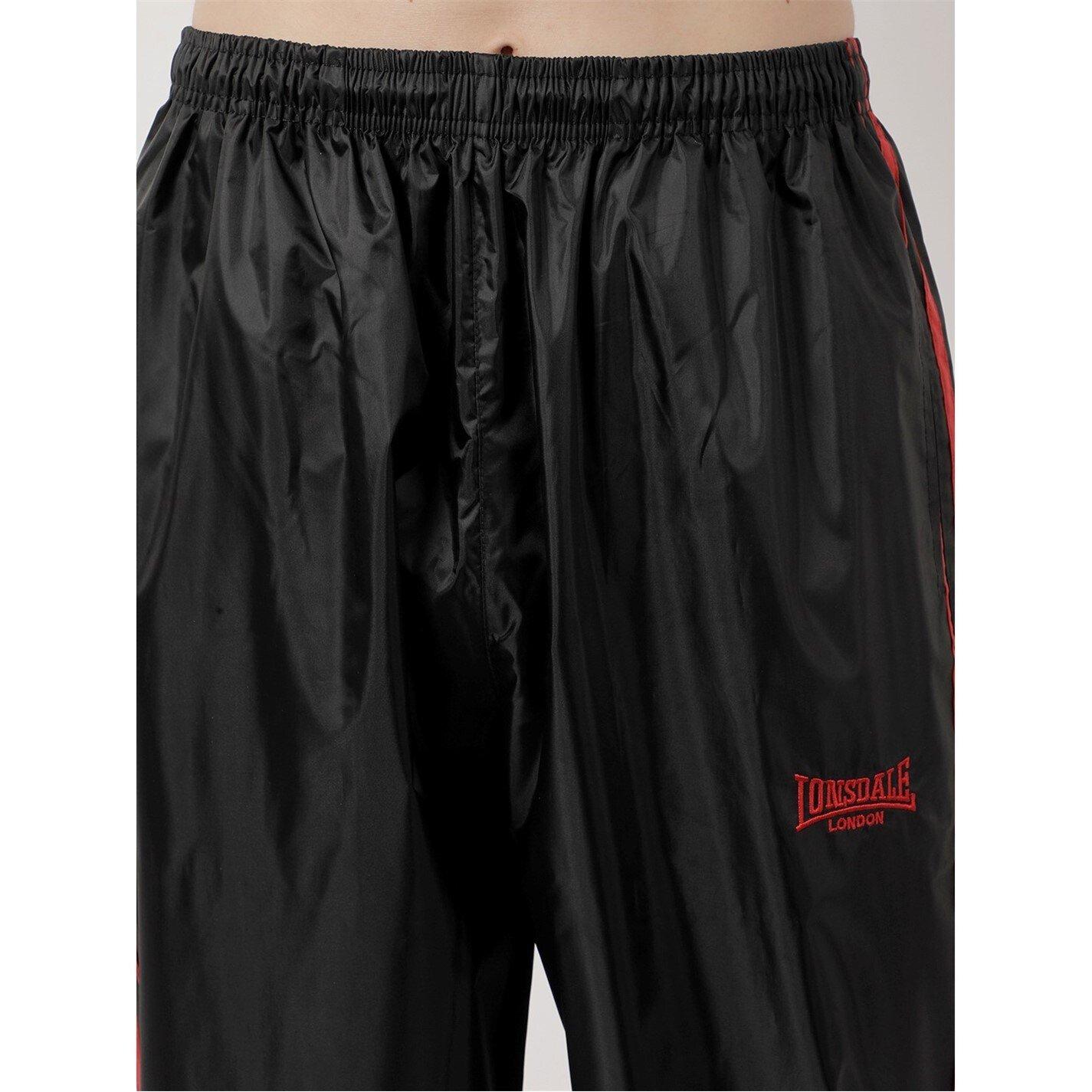 Black - Lonsdale - Sauna Suit Senior Round Neck - 6