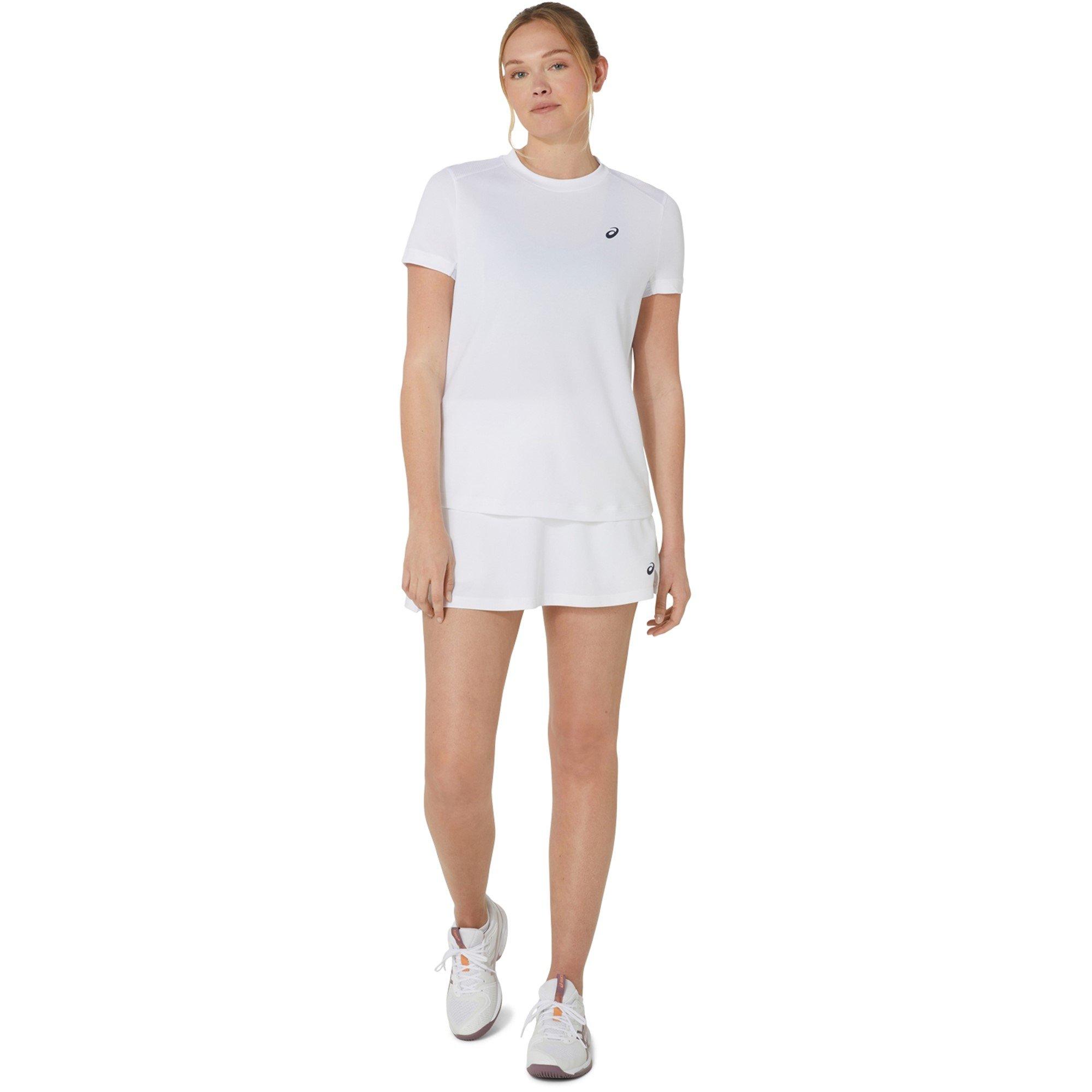 Brilliant White - Asics - ASICS Court Womens Performance T-Shirt - 3