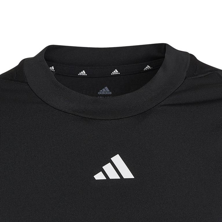 Noir/GrisSix - adidas - Holzweiler logo-print long-sleeve hoodie Schwarz - 4