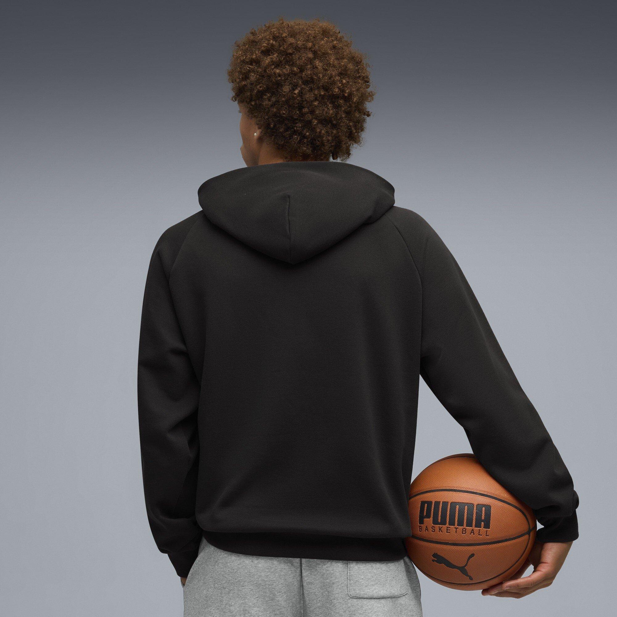 Black/Silver - Puma - Men's Melo Alwayz On 1 Performance Hoodie - 4
