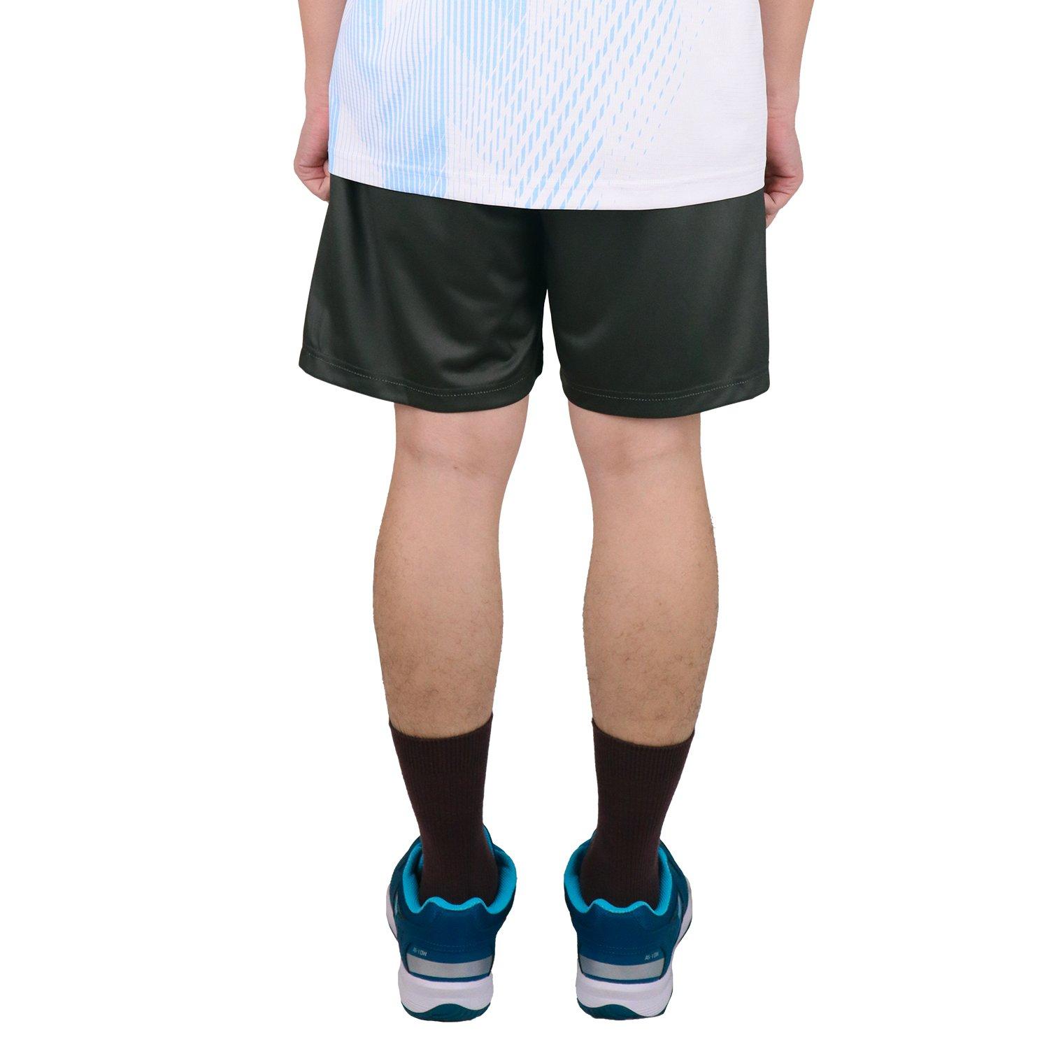 Grey - Victor - Men's Performance Tennis Shorts - 3