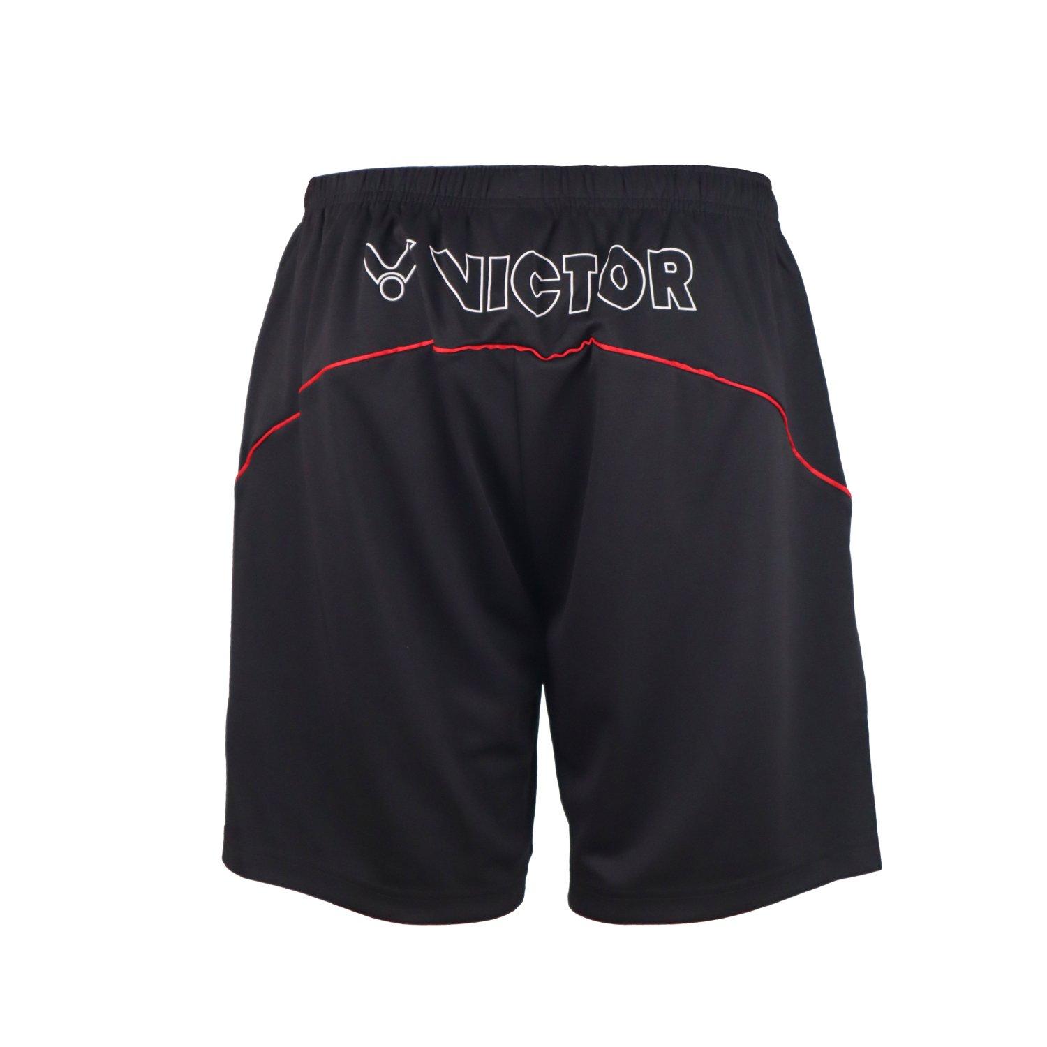 Black - Victor - Performance Tennis Shorts - 5