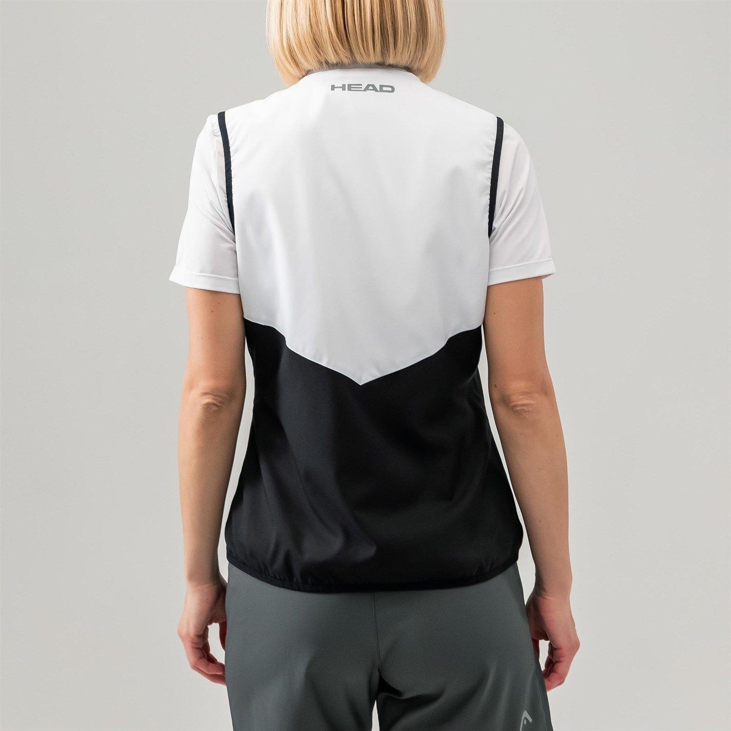 Black/Grey - HEAD - Club Vest Womens - 3