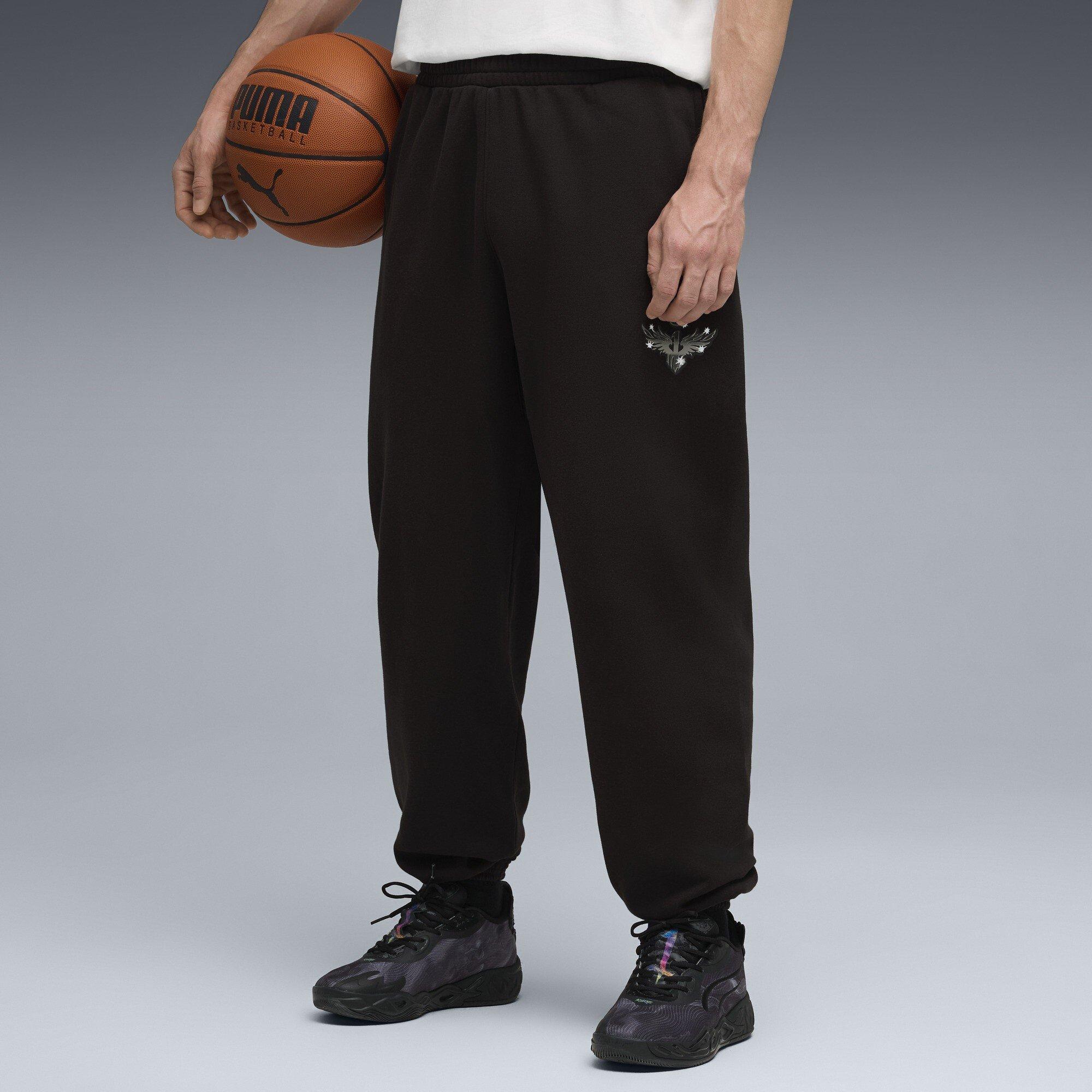 Preto/Prata - Puma - Men's Melo Alwayz On 1 Performance Joggers - 3