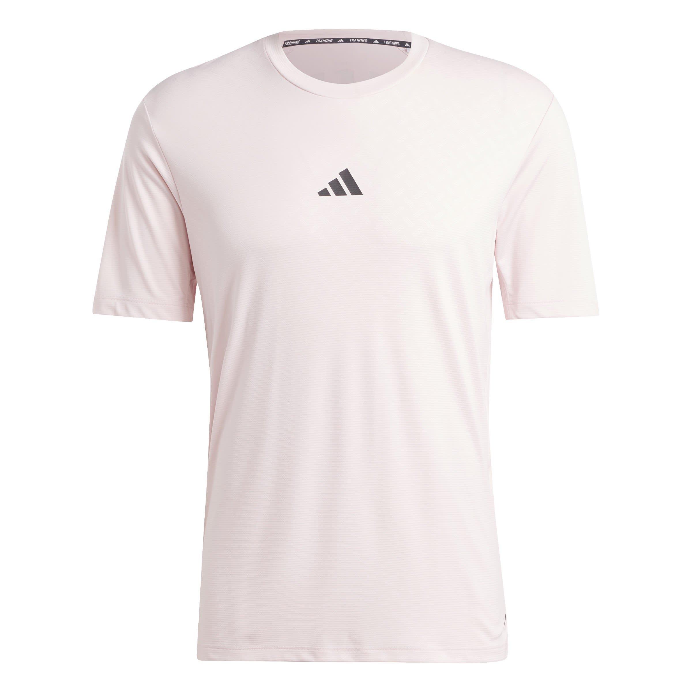 Rosa/Nero - adidas - Power Workout T-Shirt - 1