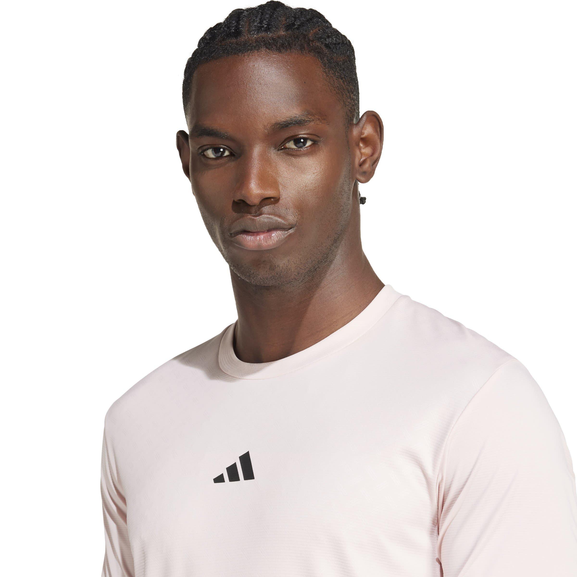 Rosa/Nero - adidas - Power Workout T-Shirt - 5