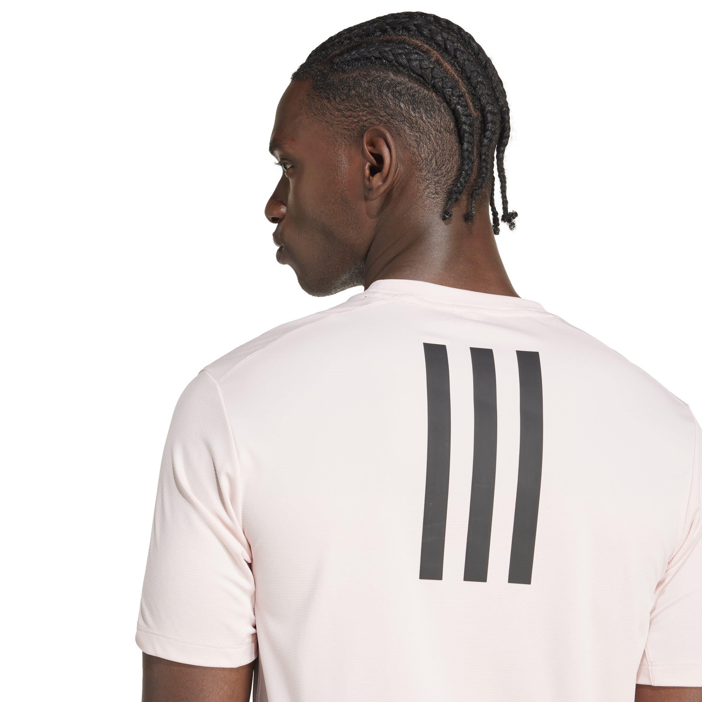 Rosa/Nero - adidas - Power Workout T-Shirt - 6