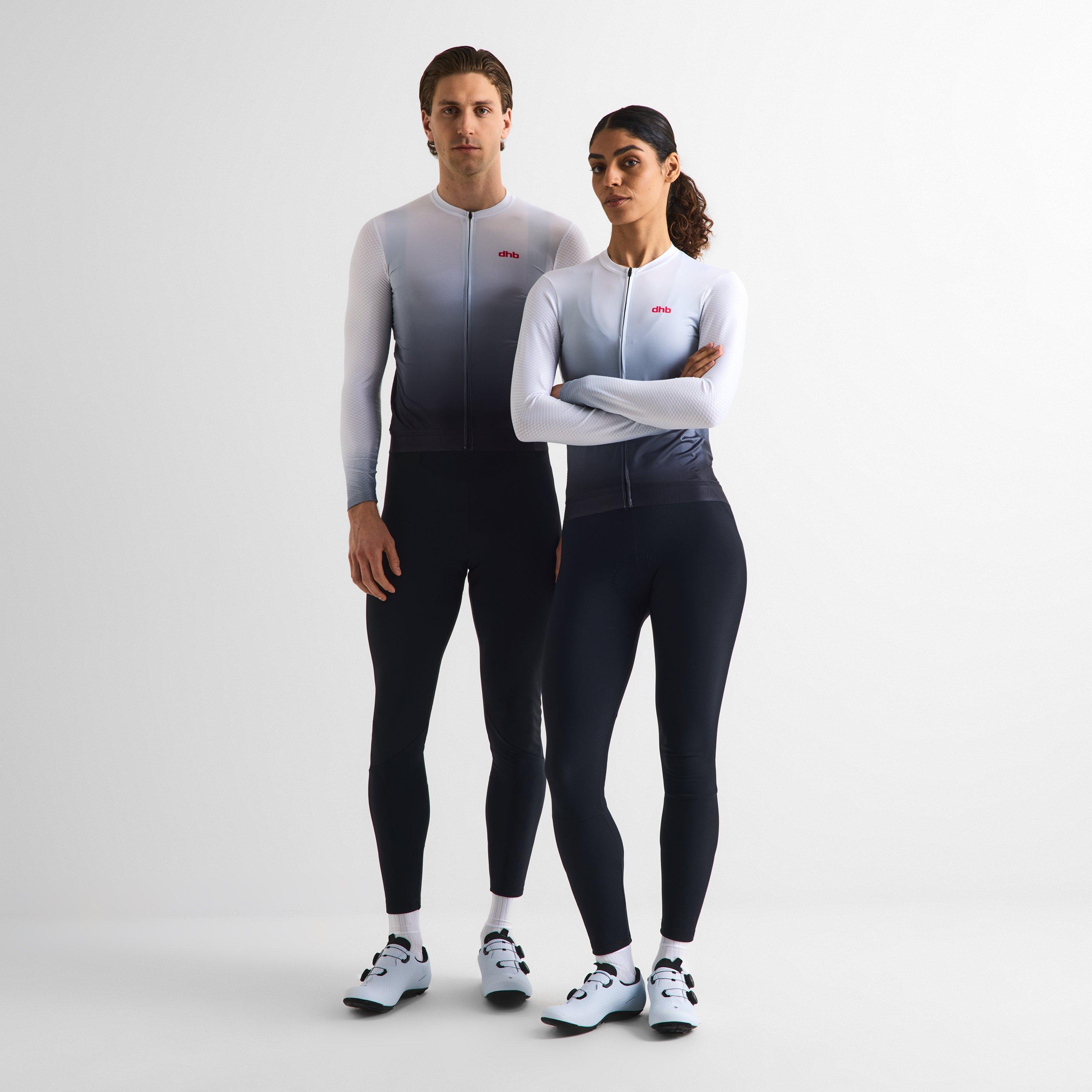 Bijeli izbljeđivanje - Dhb - Dhb Aeron Long Sleeve Jersey 3.0 Unisex - 7