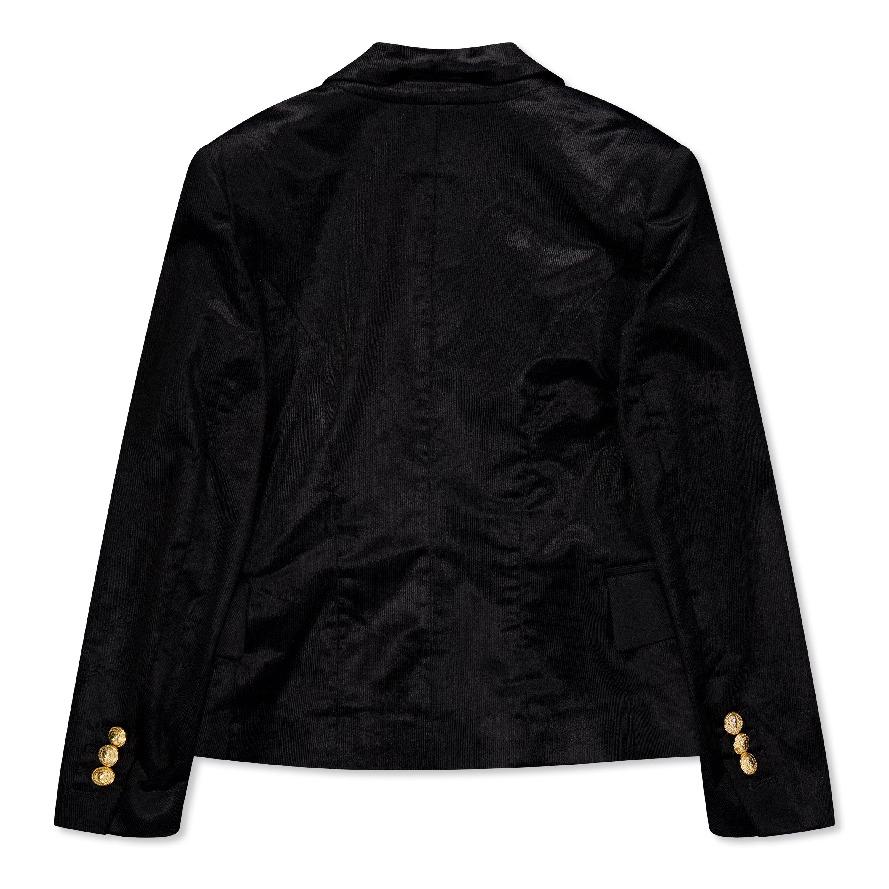 black/gold - Balmain - Kids'  Structured Blazer - 2