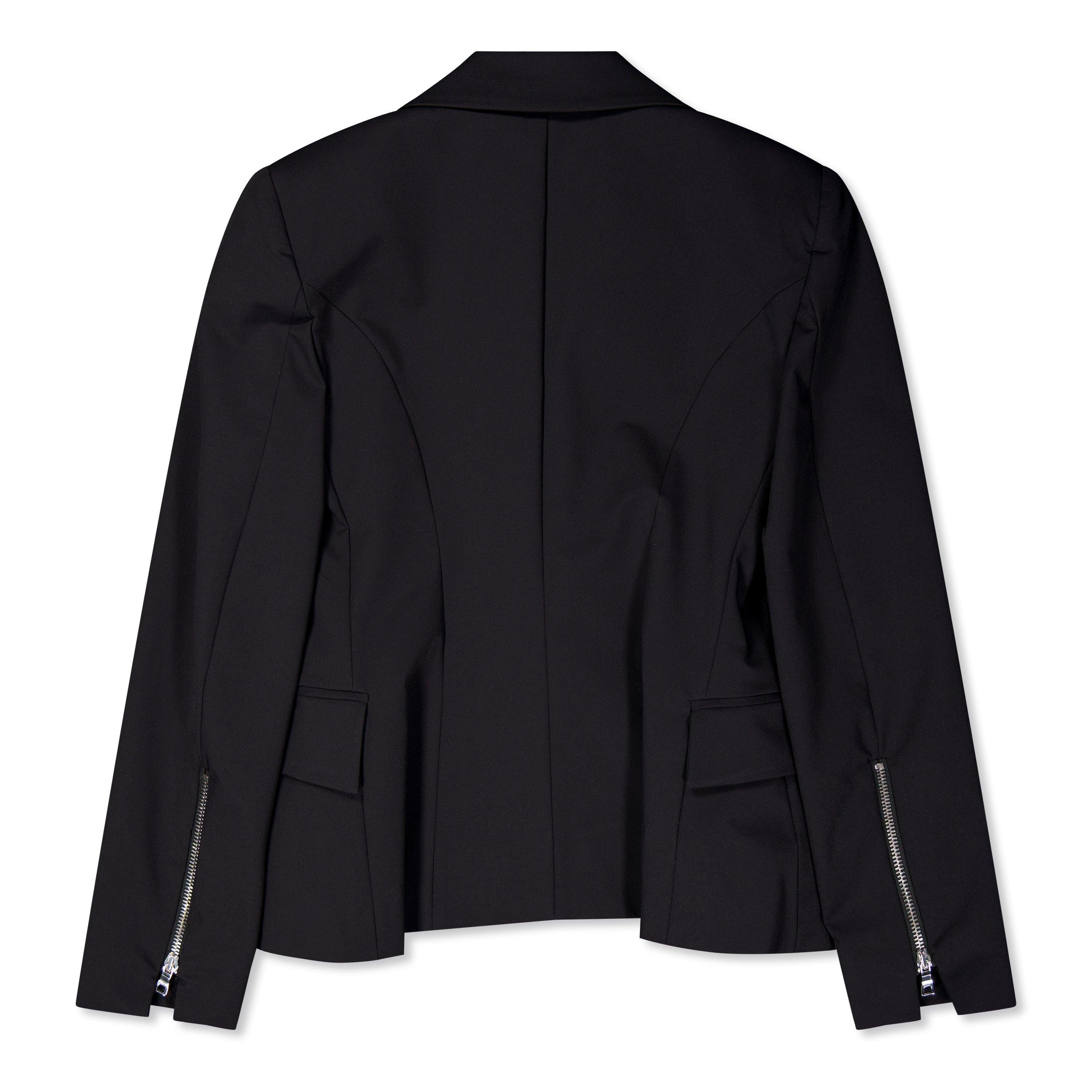 black/silver - Balmain - Kids'  Tailored Blazer - 2