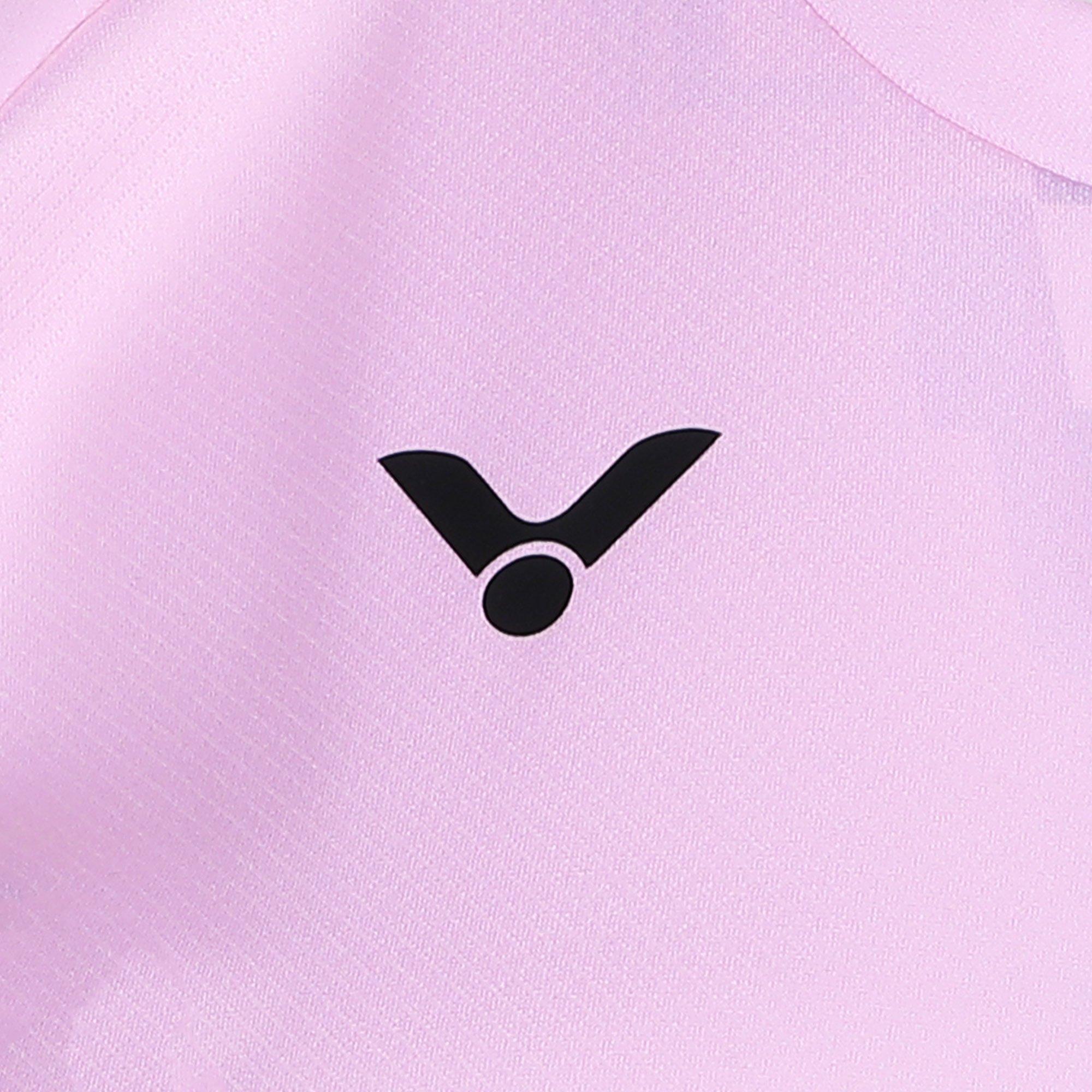 Pink - Victor - Tournament Badminton Jersey Womens - 3