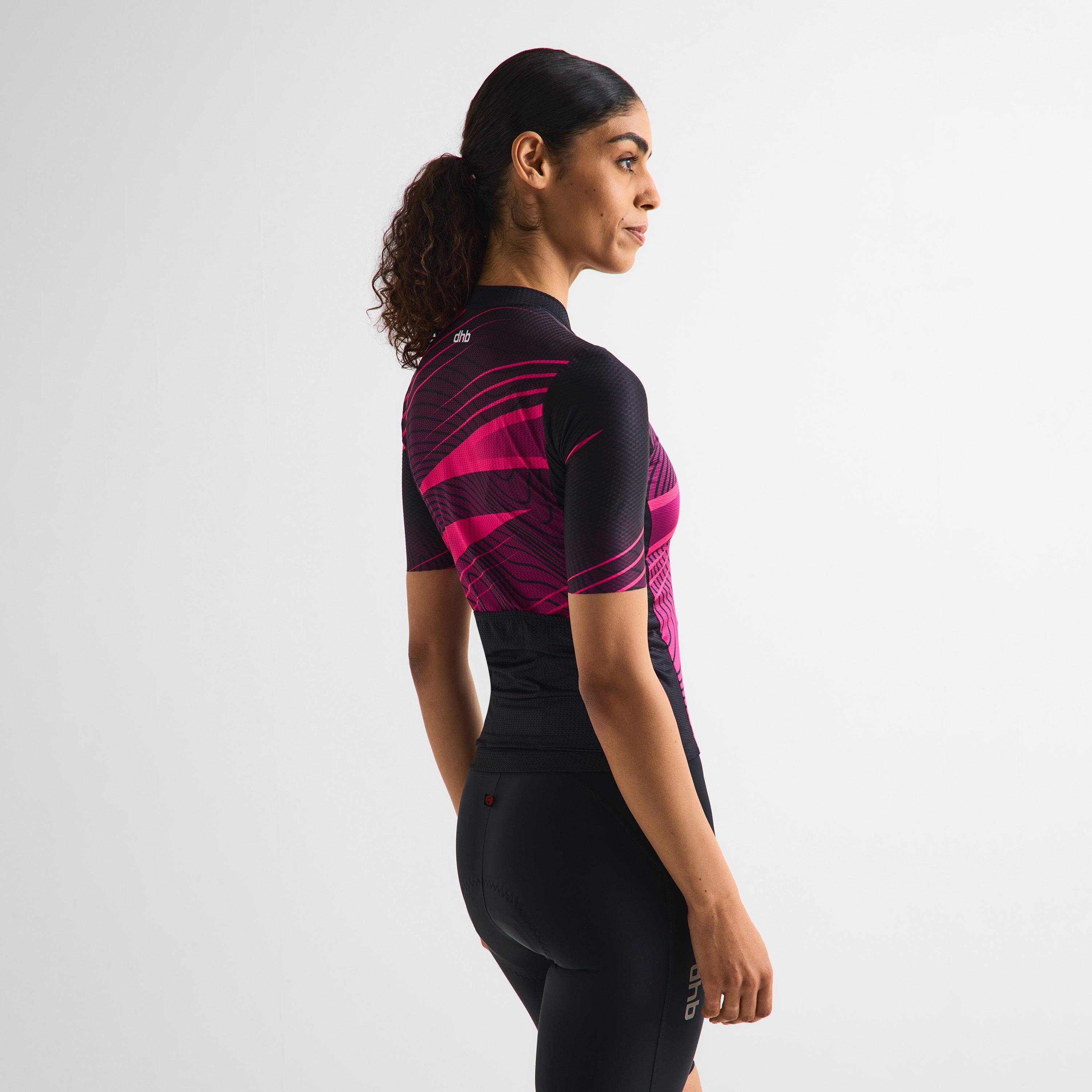 Rood/Zwart - Dhb - Dhb Blok Short Sleeve Jersey 3.0 Unisex - 11