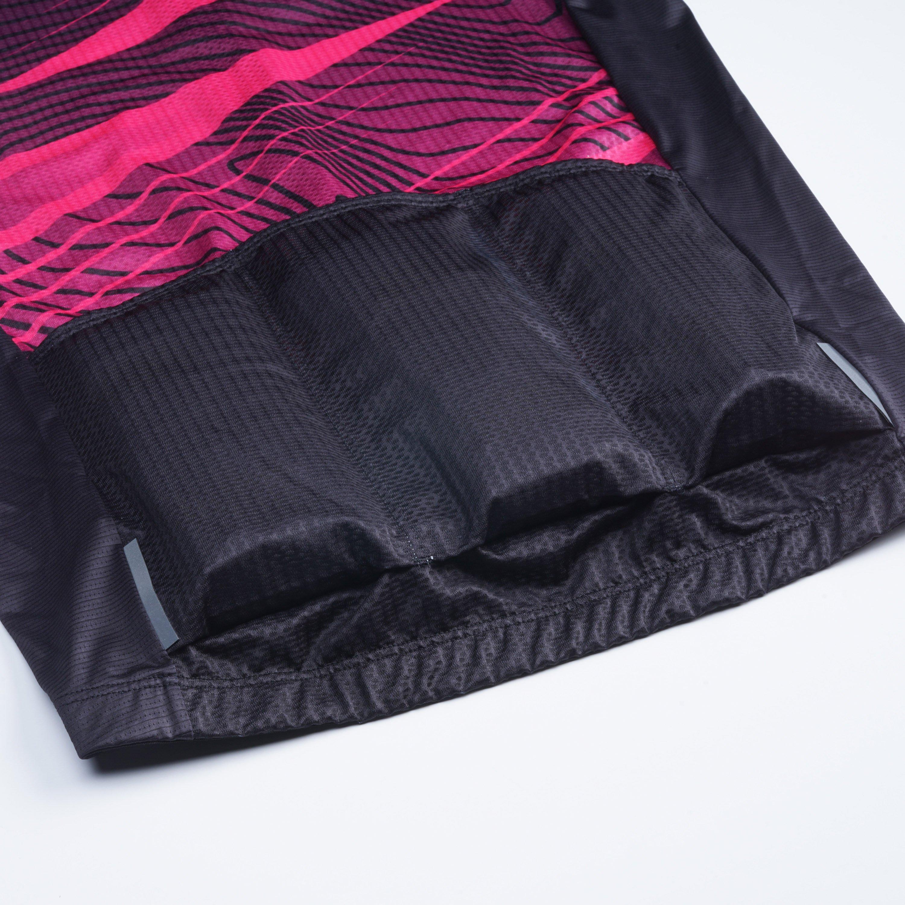 Rød/sort - Dhb - Dhb Blok Short Sleeve Jersey 3.0 - 4