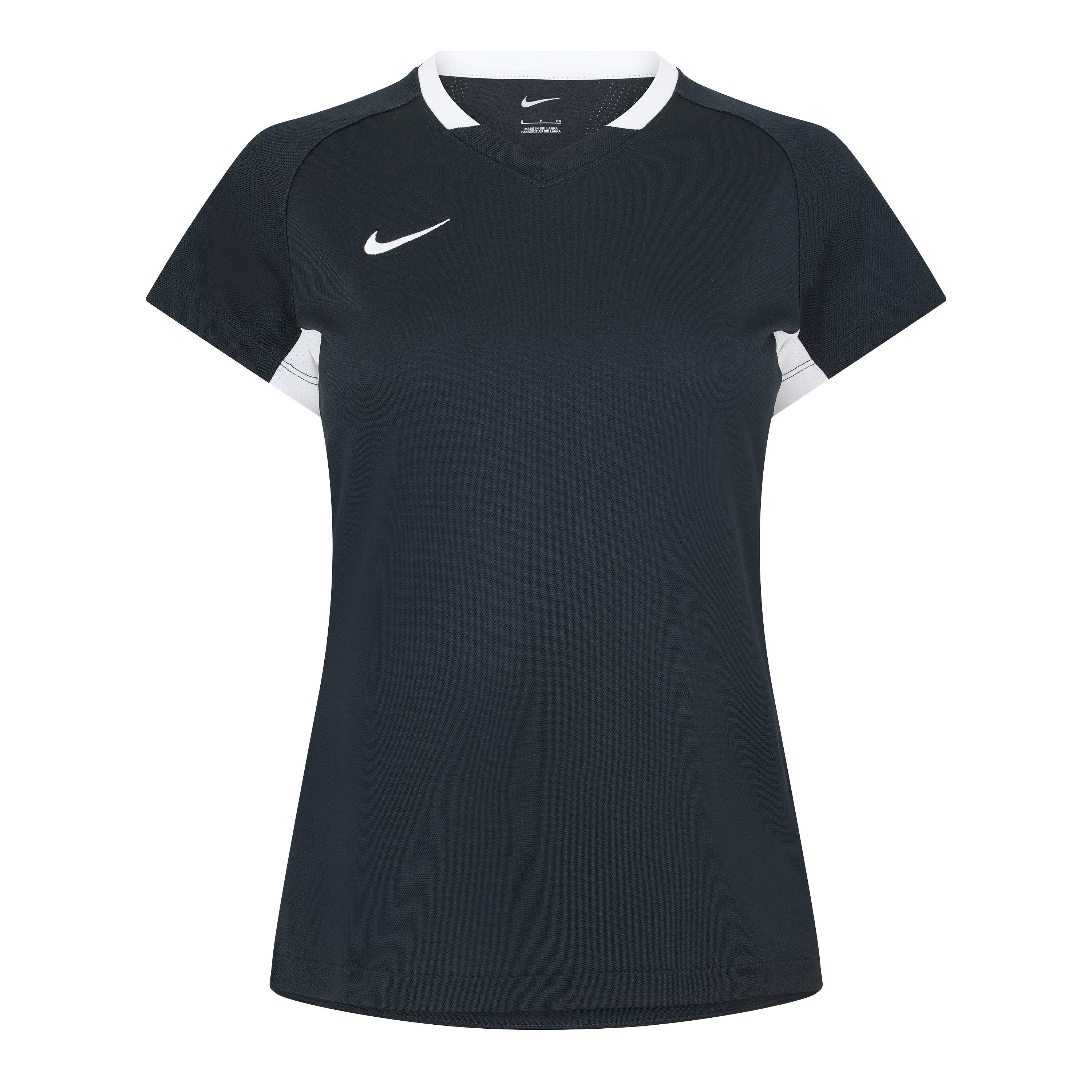 Nike Women's Hockey Polo Shirt - Black/White - 8 (XS)