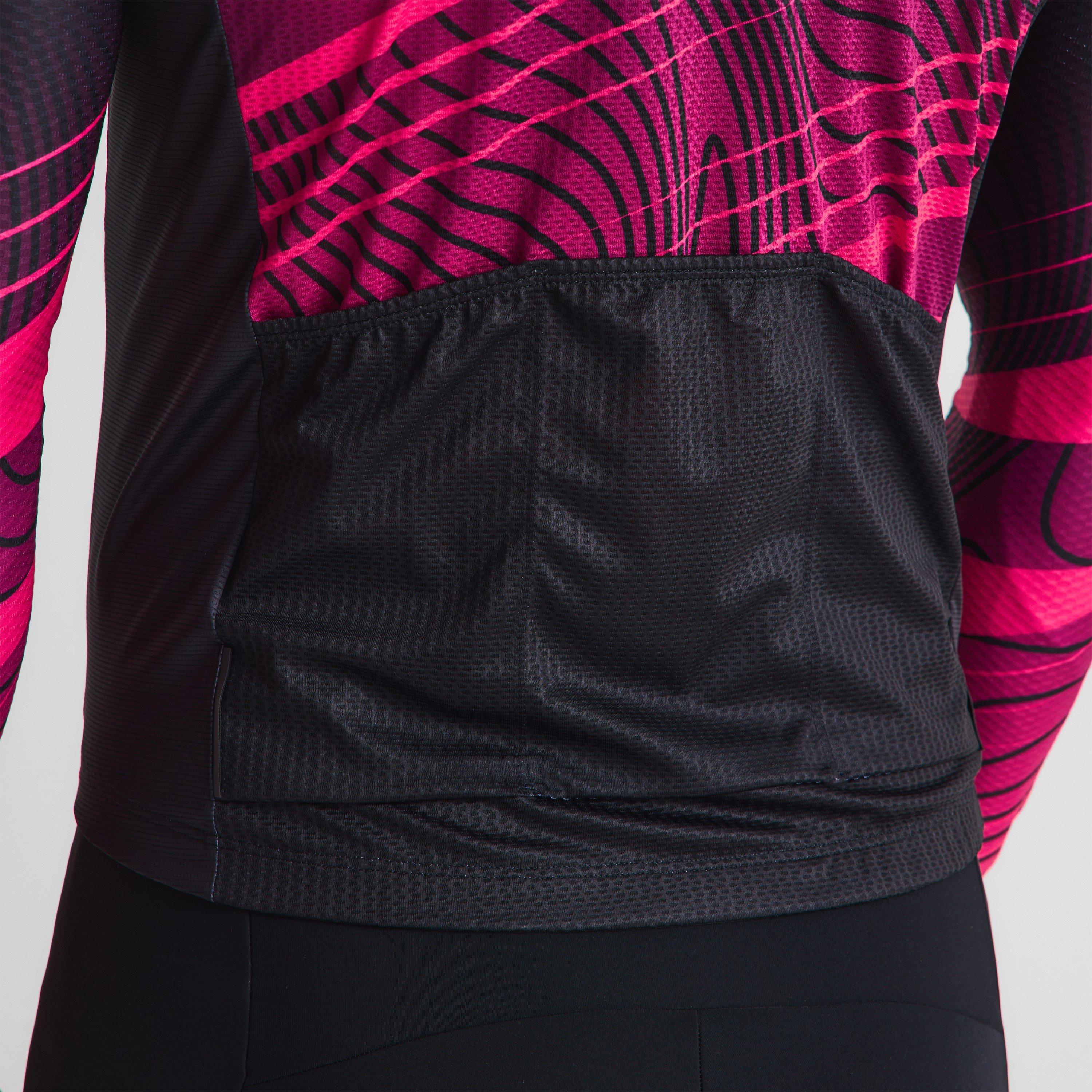 Red/Black - Dhb - Dhb Blok Long Sleeve Jersey 3.0 Unisex - 5