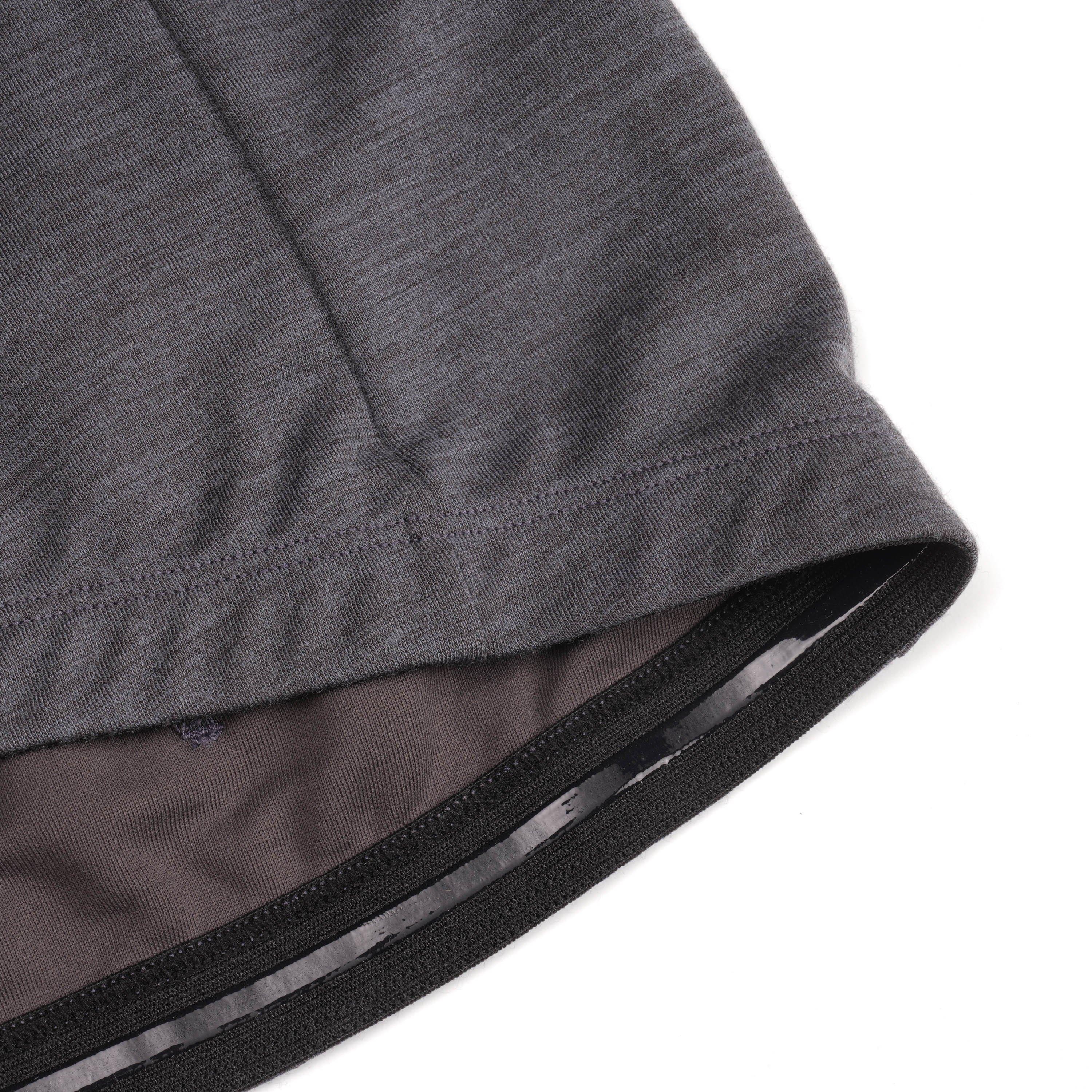 Slate Grey - Dhb - dhb Merino Mens Short Sleeve Jersey - 6