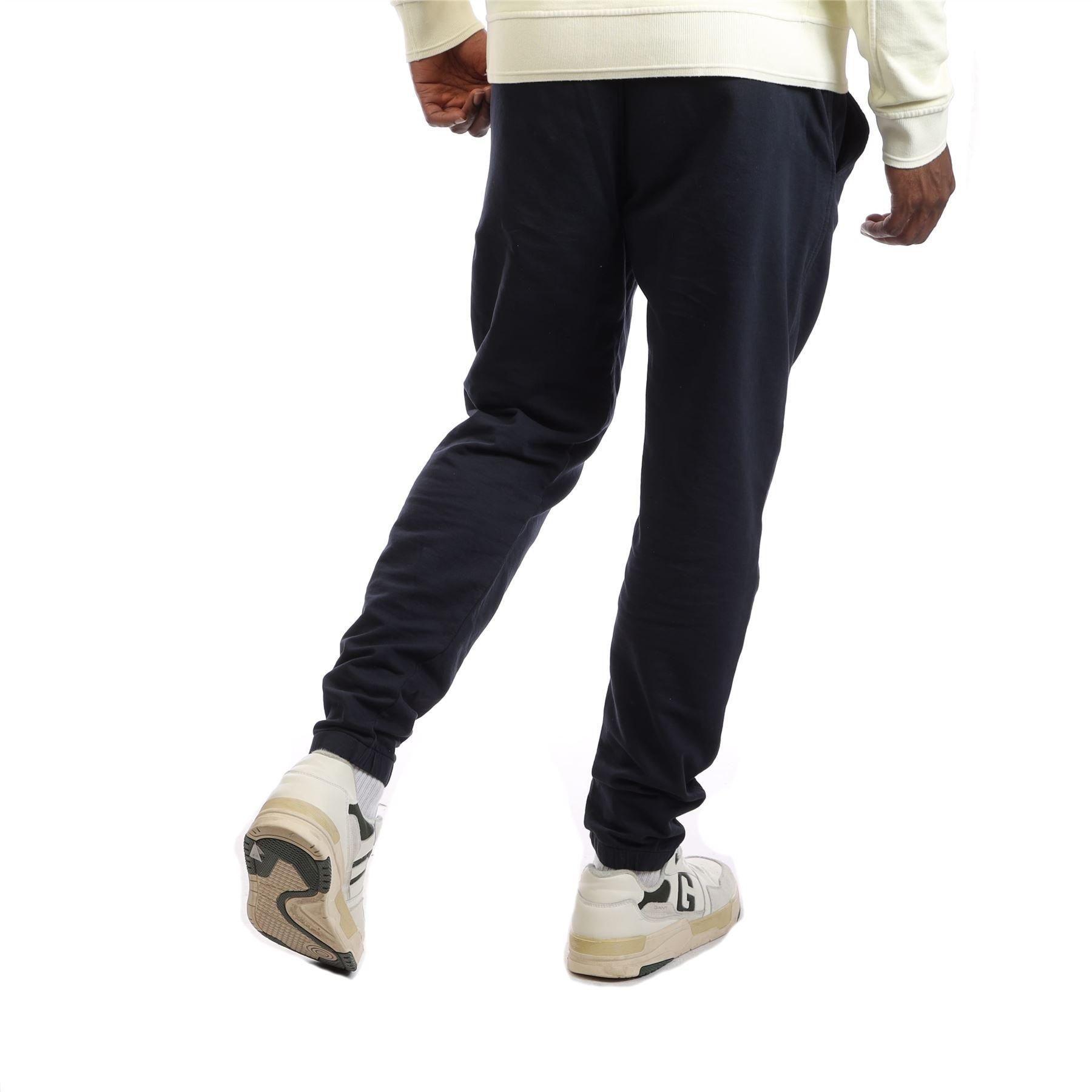 Blue - CP Company - Men's Light Fleece Lens Tracksuit Bottoms - 2