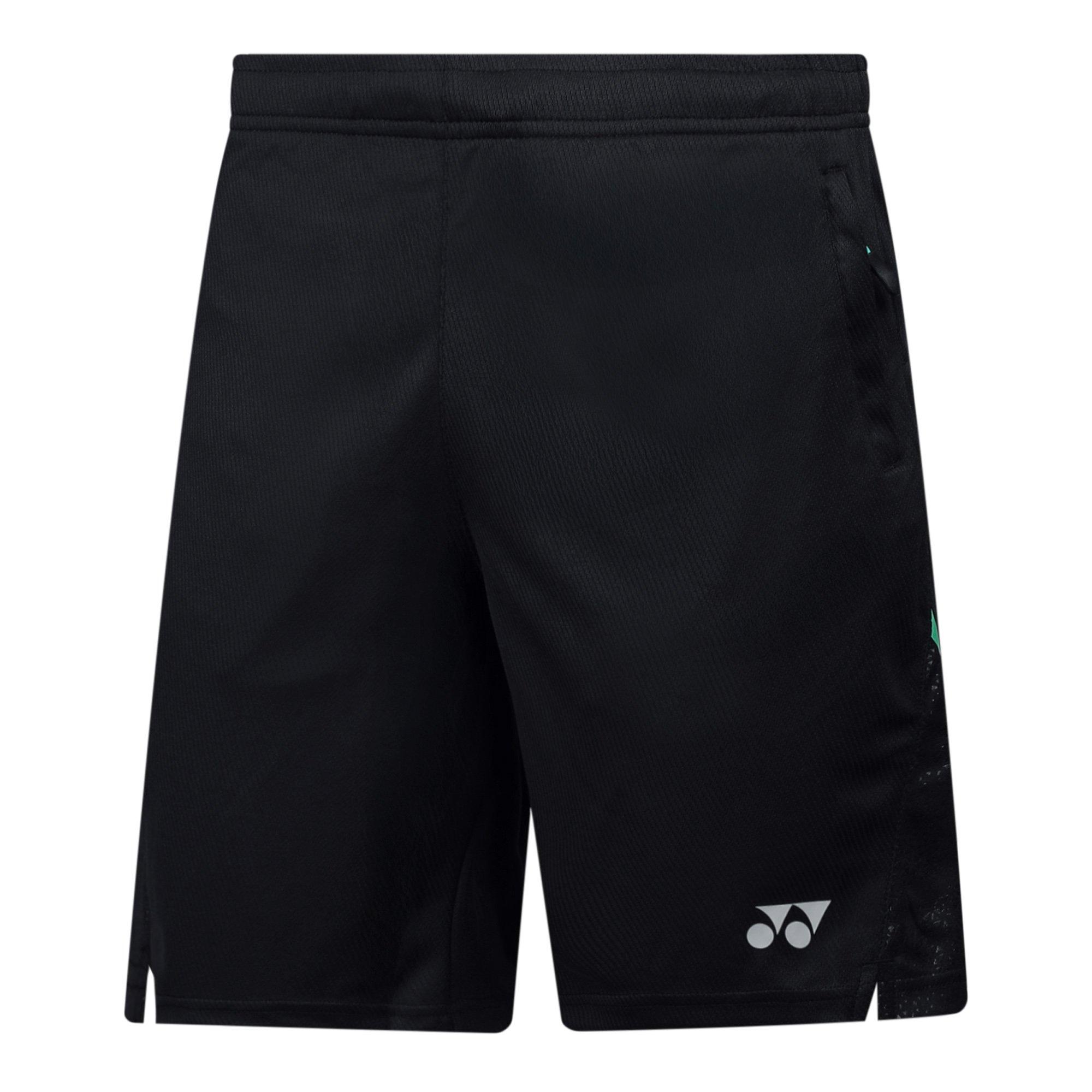 Jet Black - Yonex - Essentia Performance Tennis Shorts - 1