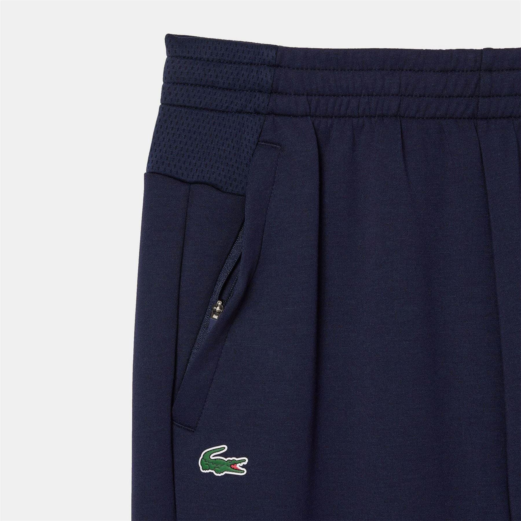 Blau - Lacoste - Men's Monogram Track Bottoms - 4