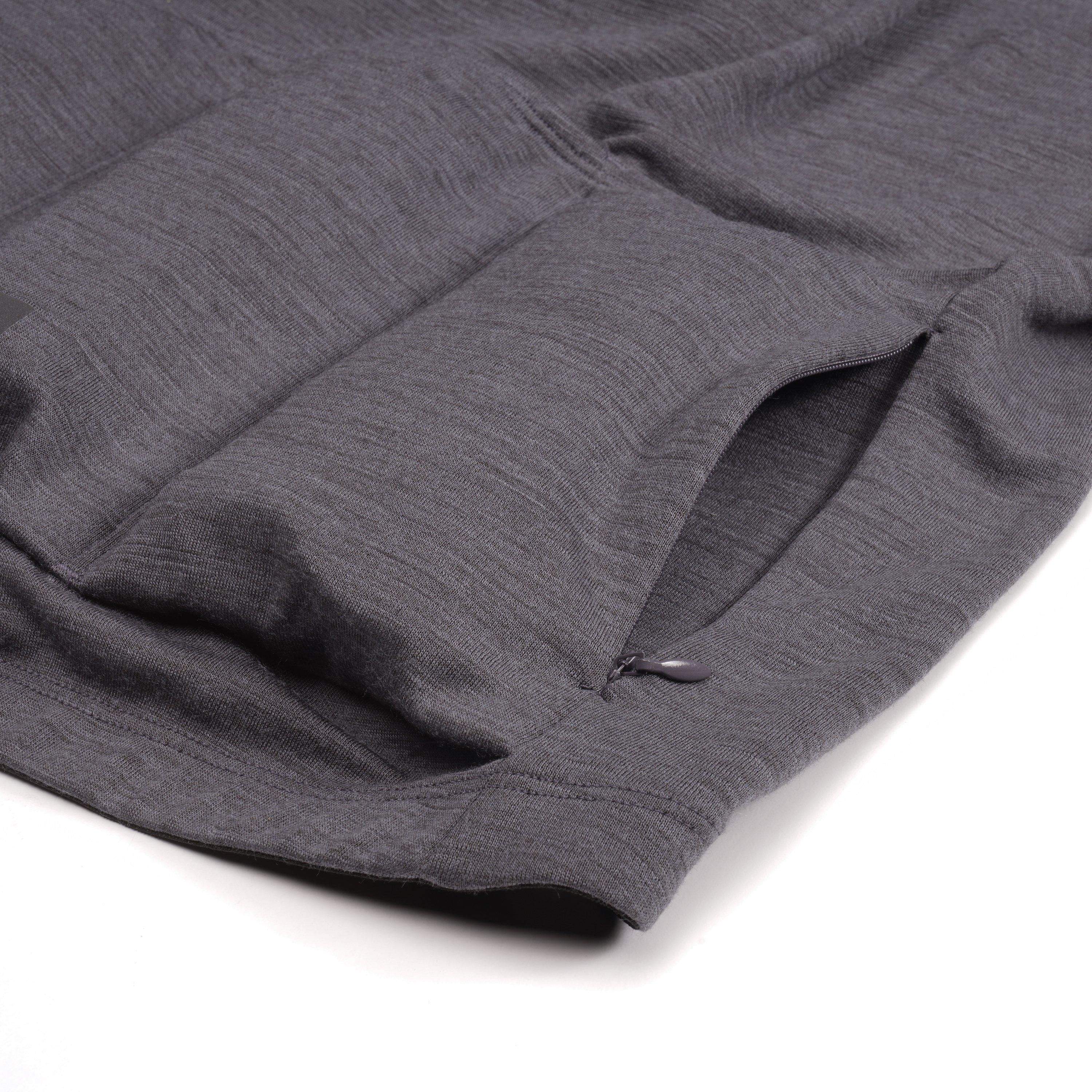 Slate Grey - Dhb - Merino Mens Long Sleeve Jersey - 6
