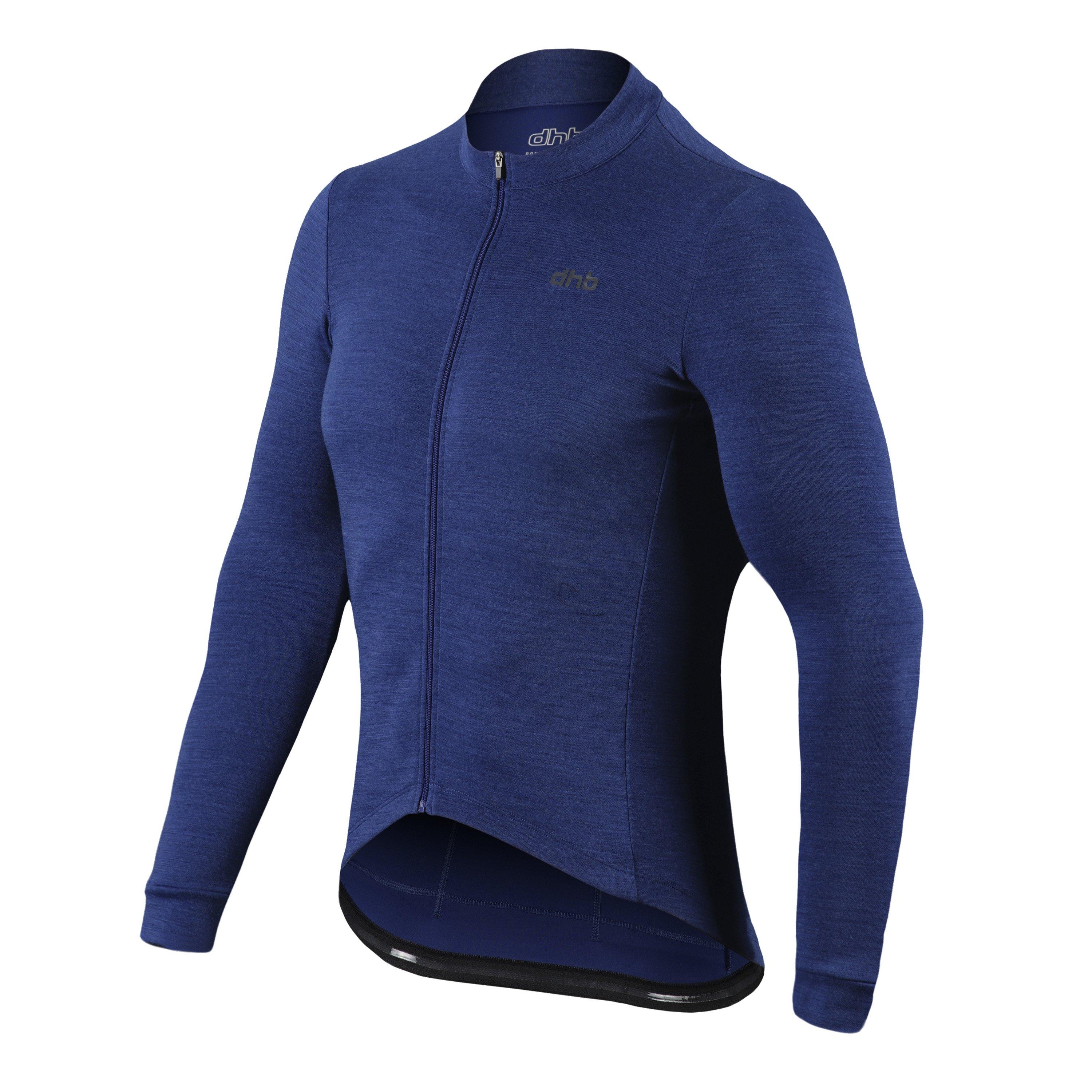 Twiligt Blue - Dhb - dhb Merino Mens Long Sleeve Jersey - 3