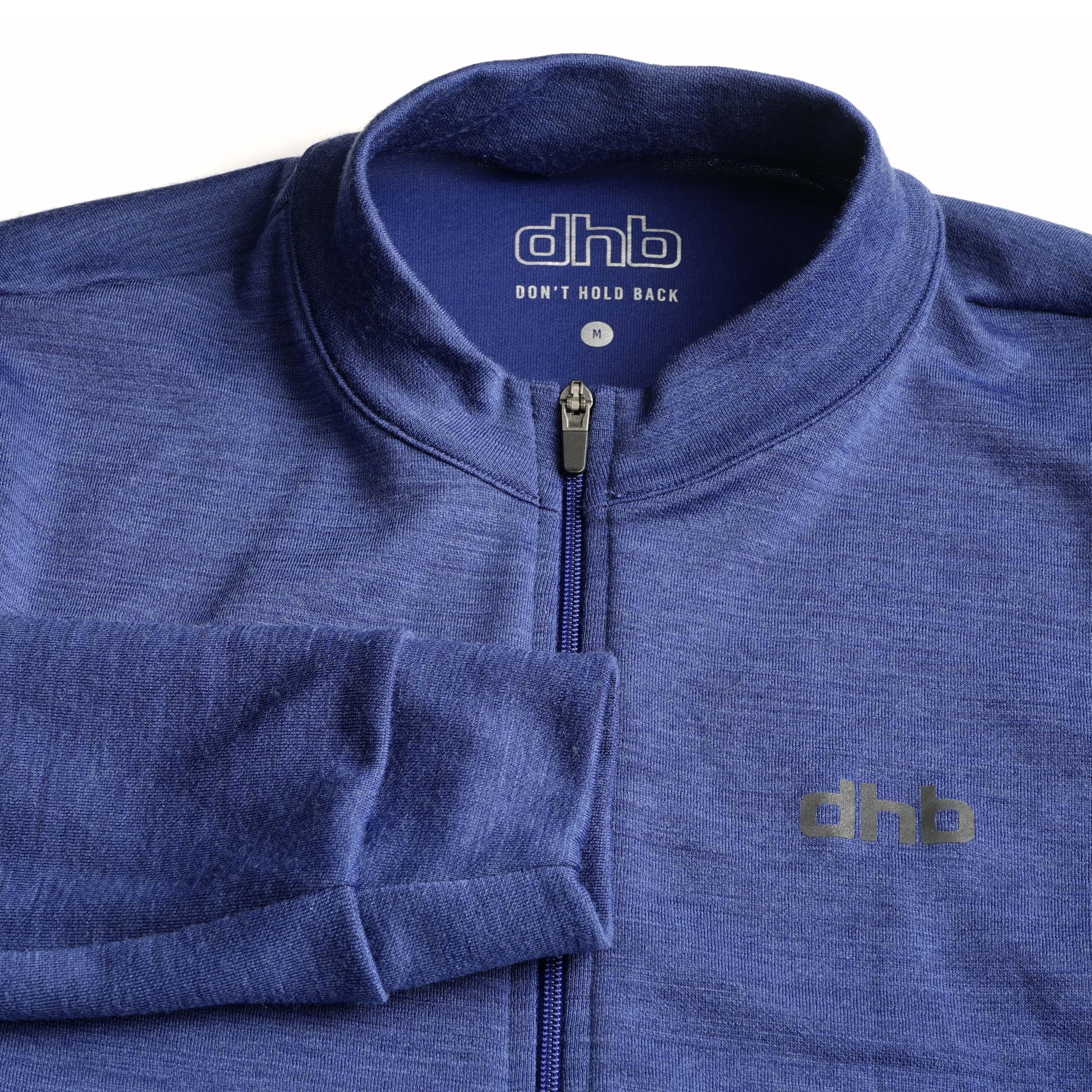 Twiligt Blue - Dhb - dhb Merino Mens Long Sleeve Jersey - 4