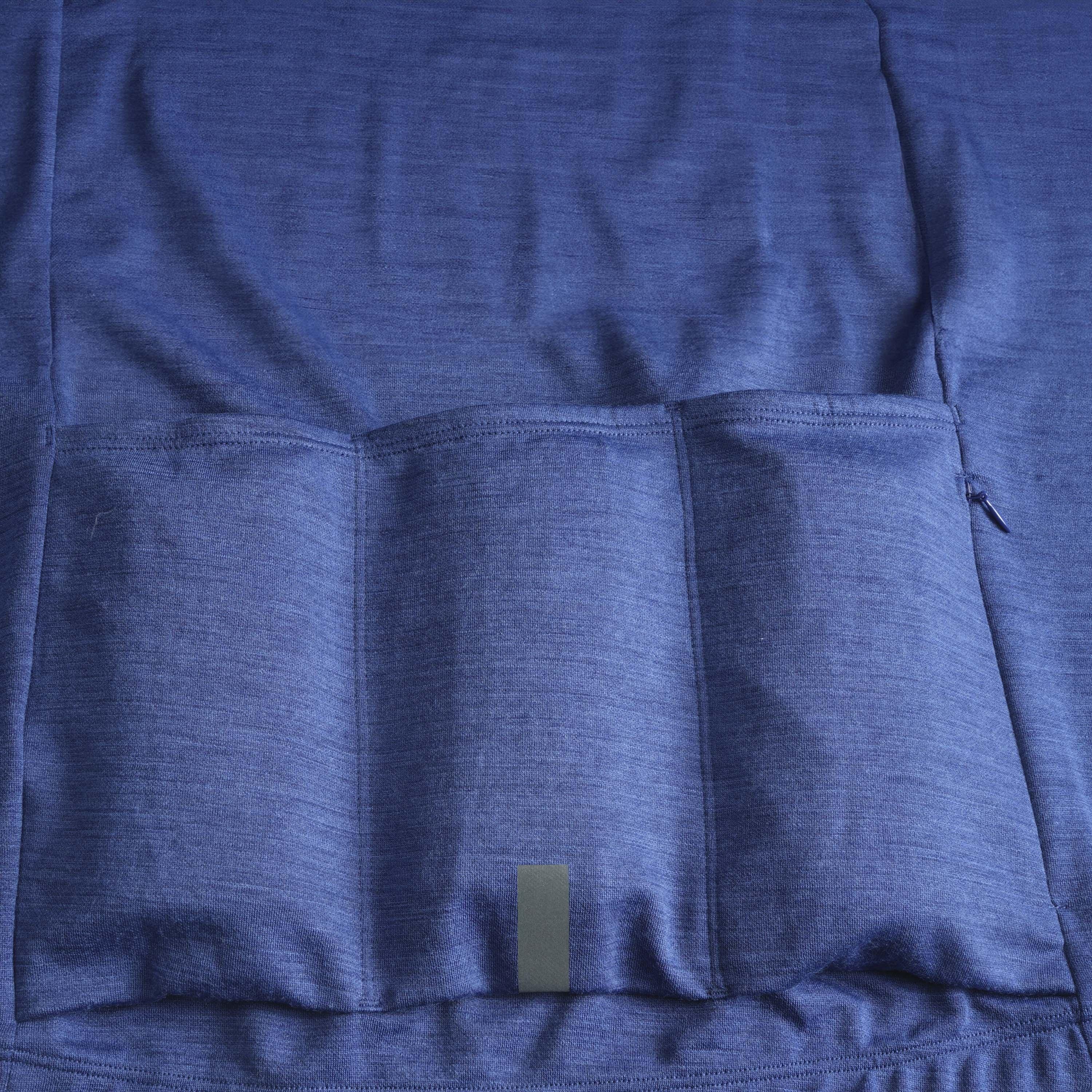 Twiligt Blue - Dhb - dhb Merino Mens Long Sleeve Jersey - 5