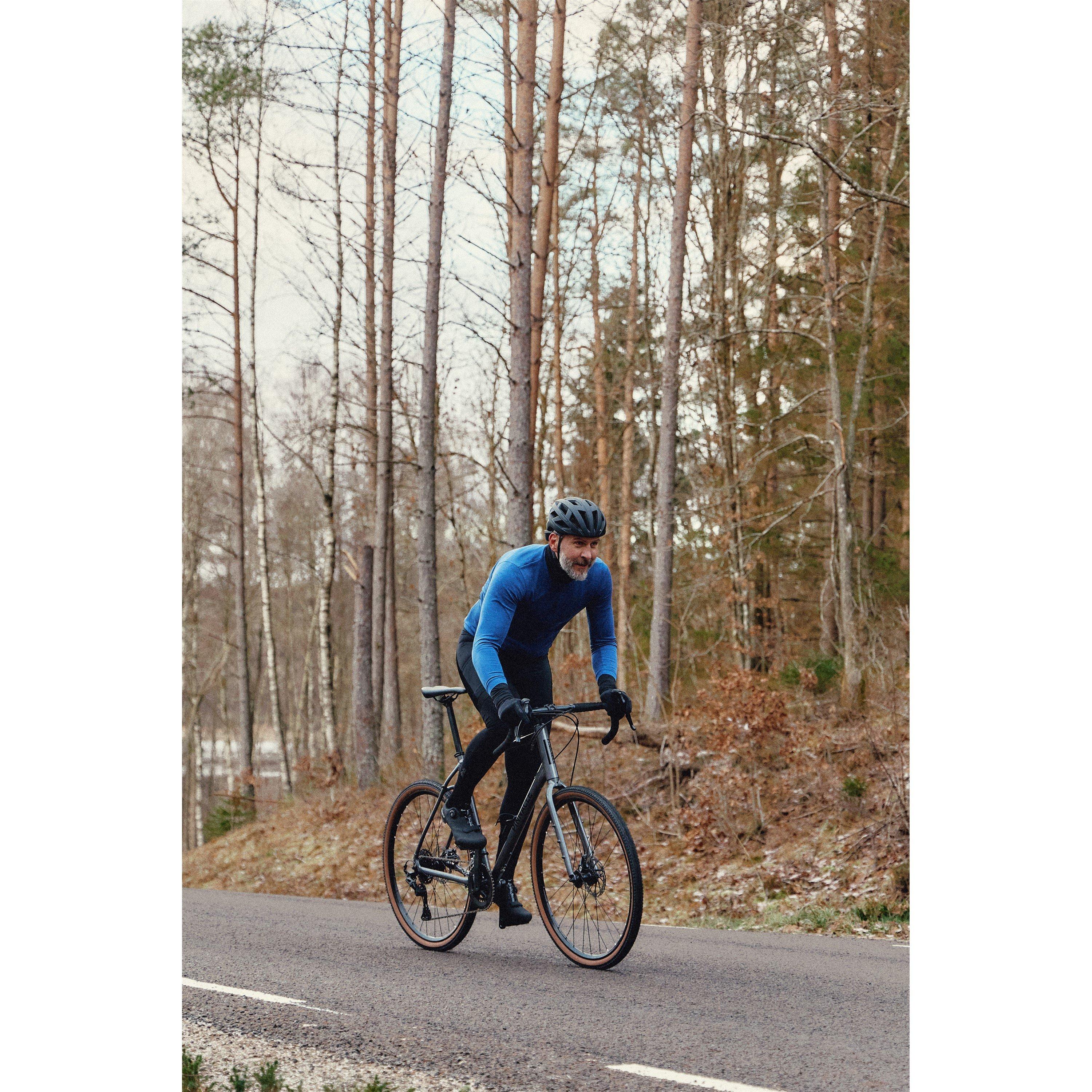 Twiligt Blue - Dhb - dhb Merino Mens Long Sleeve Jersey - 9