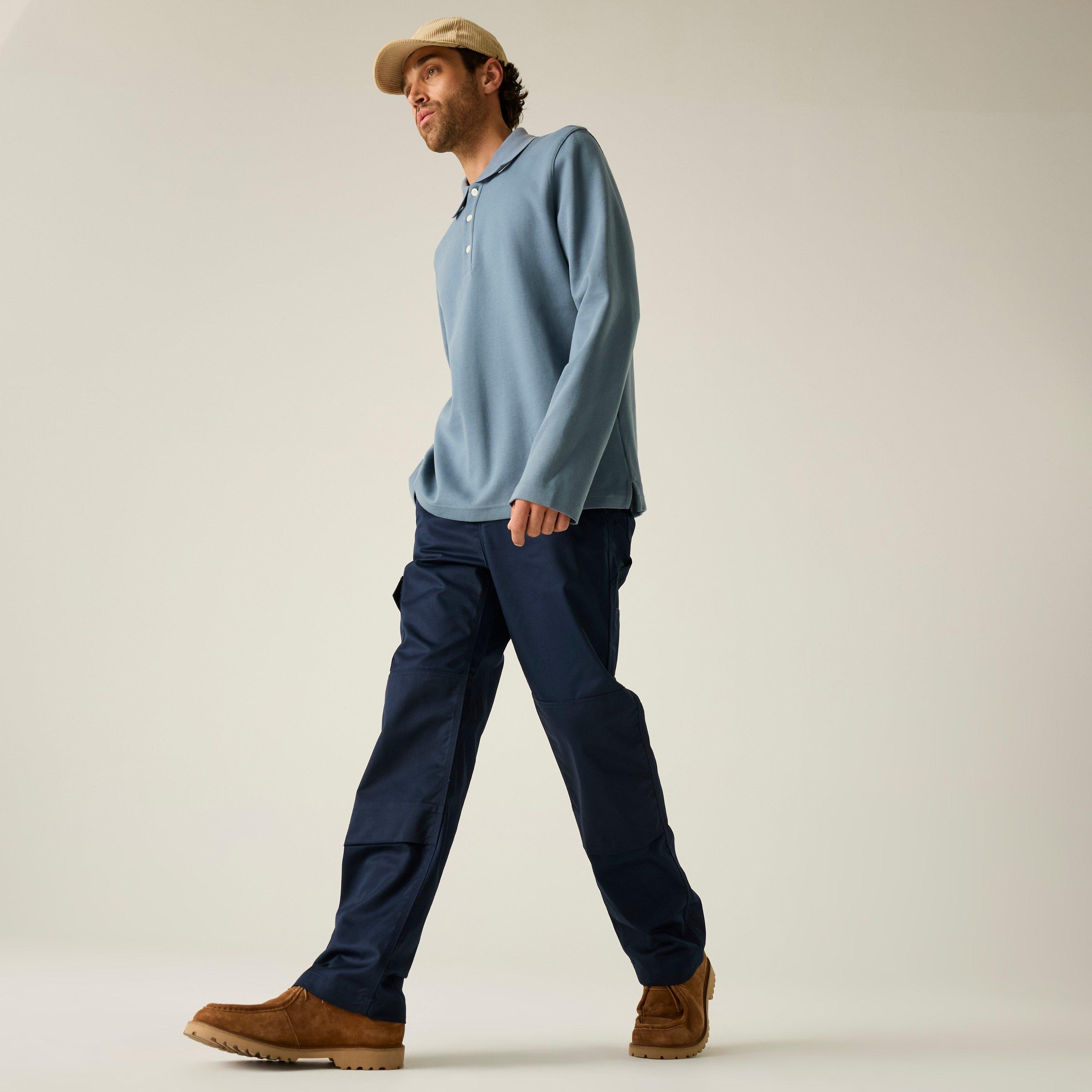 Navy - Regatta - Men's Work Trousers - 3
