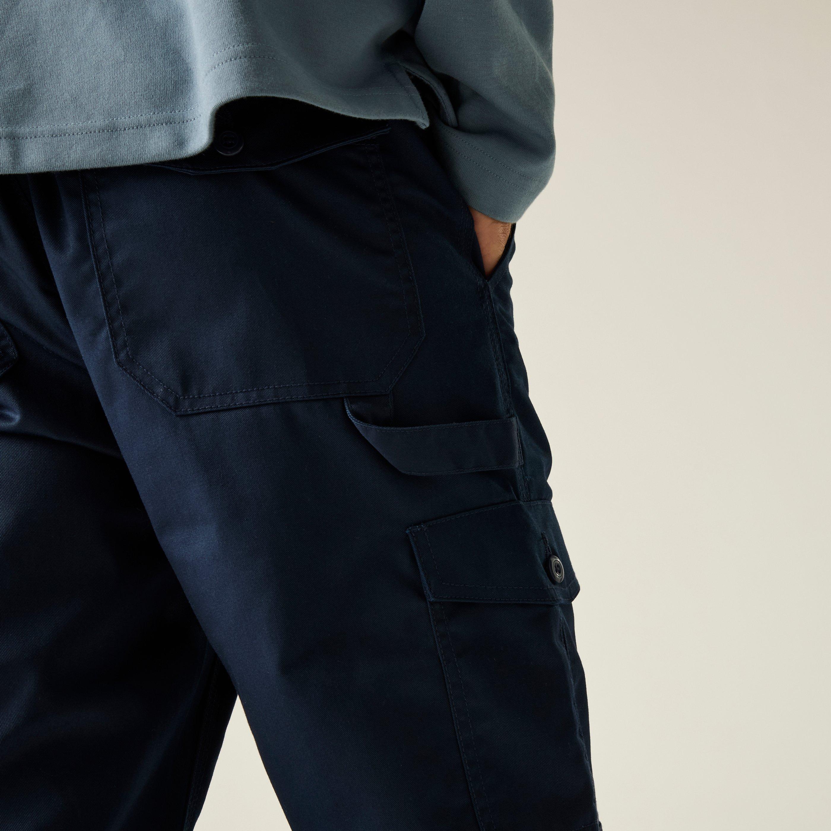 Navy - Regatta - Men's Work Trousers - 4
